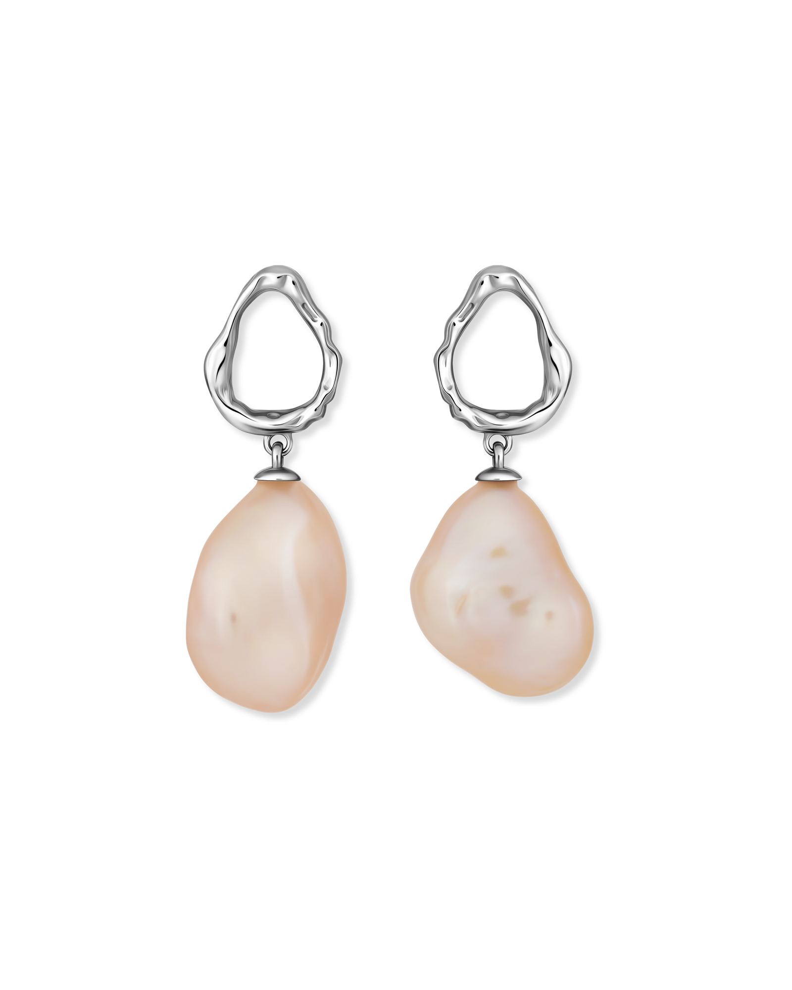 Alltägliche Perlenohrringe