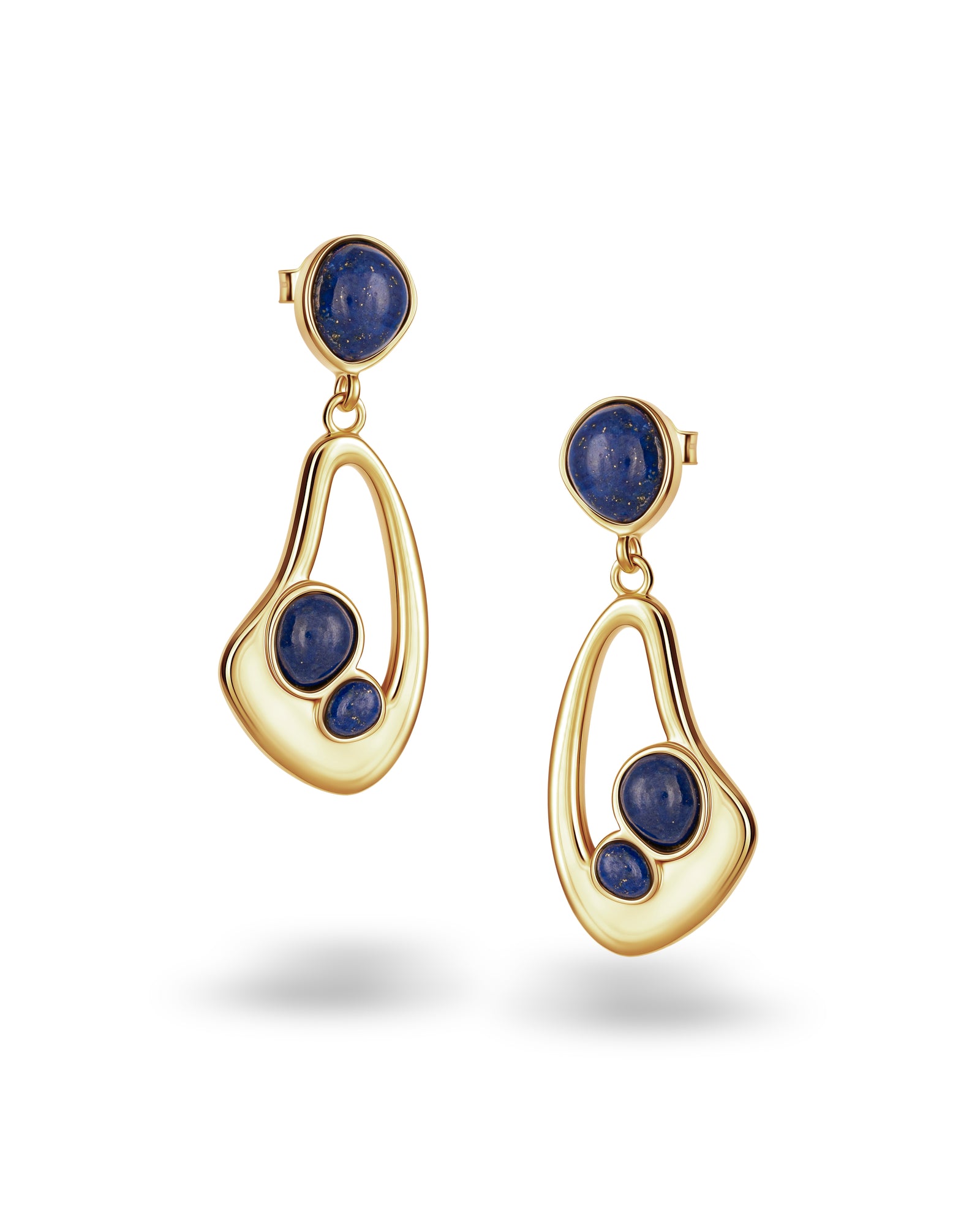 Edelstein-Kaskaden-Ohrringe