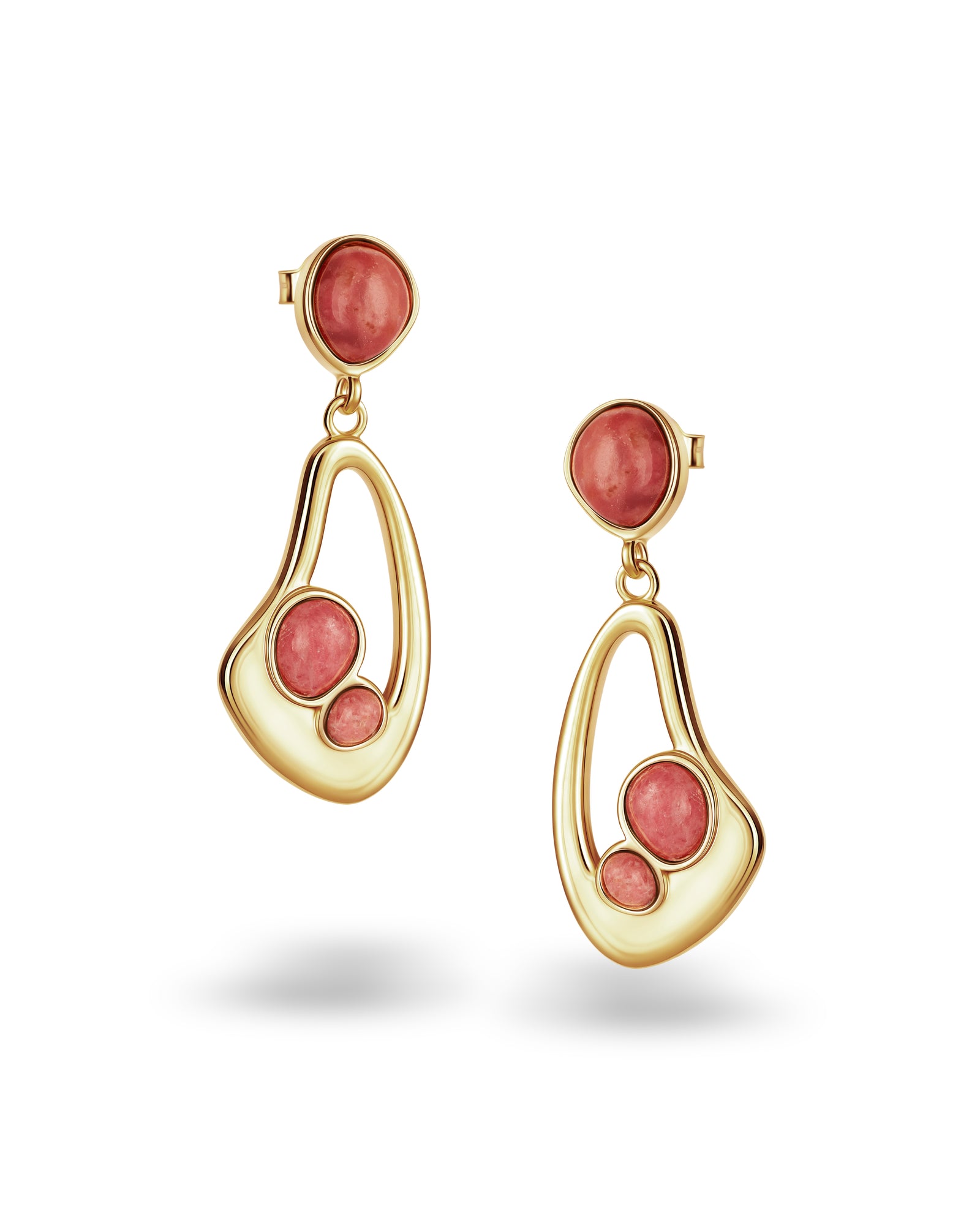 Edelstein-Kaskaden-Ohrringe