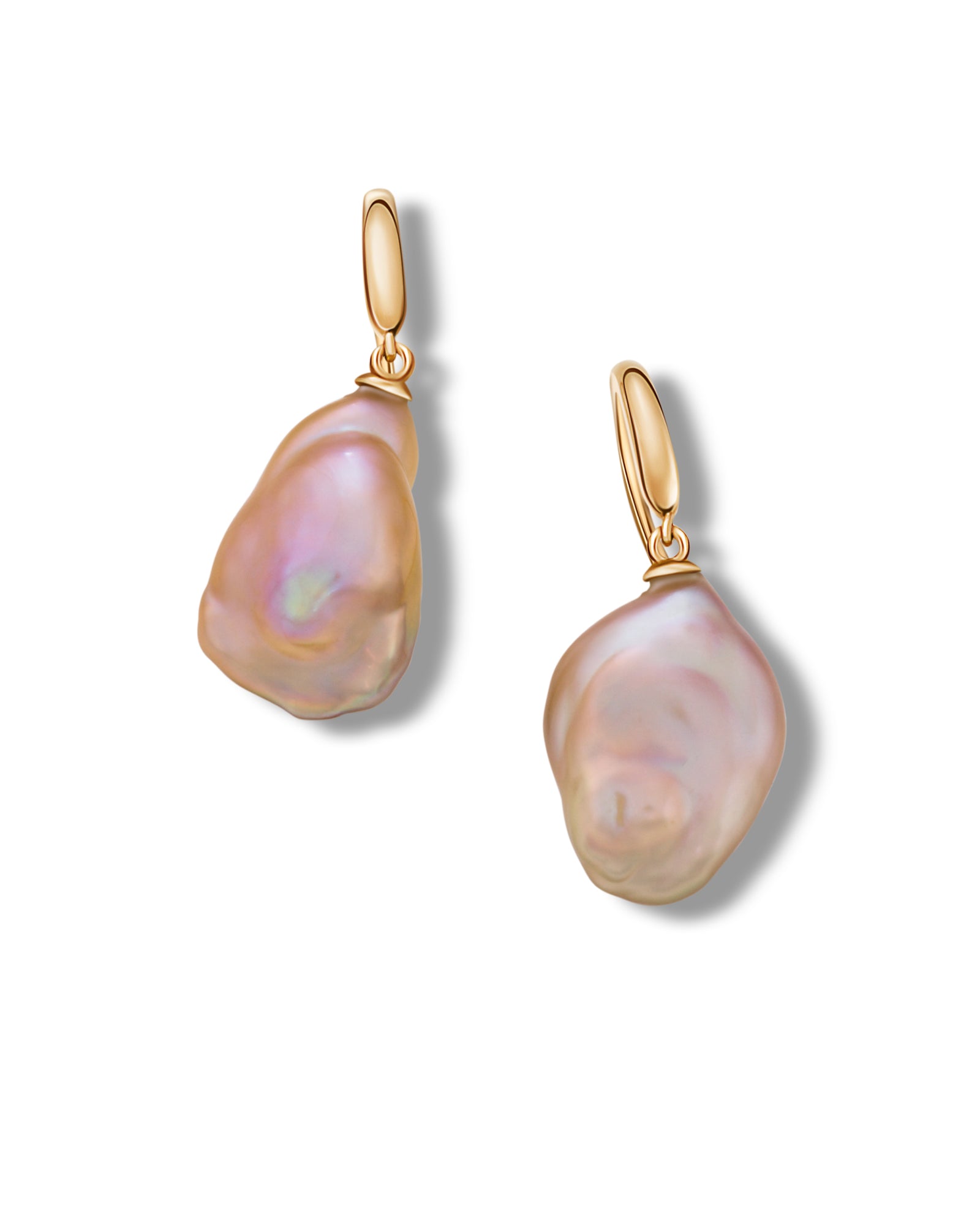 Perlenhaken Ohrringe