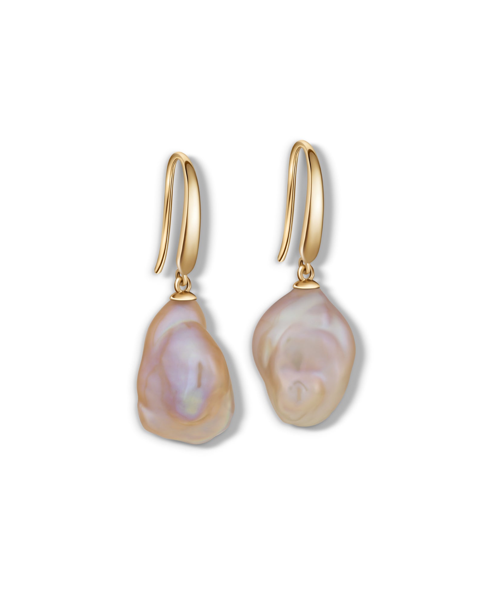 Perlenhaken Ohrringe