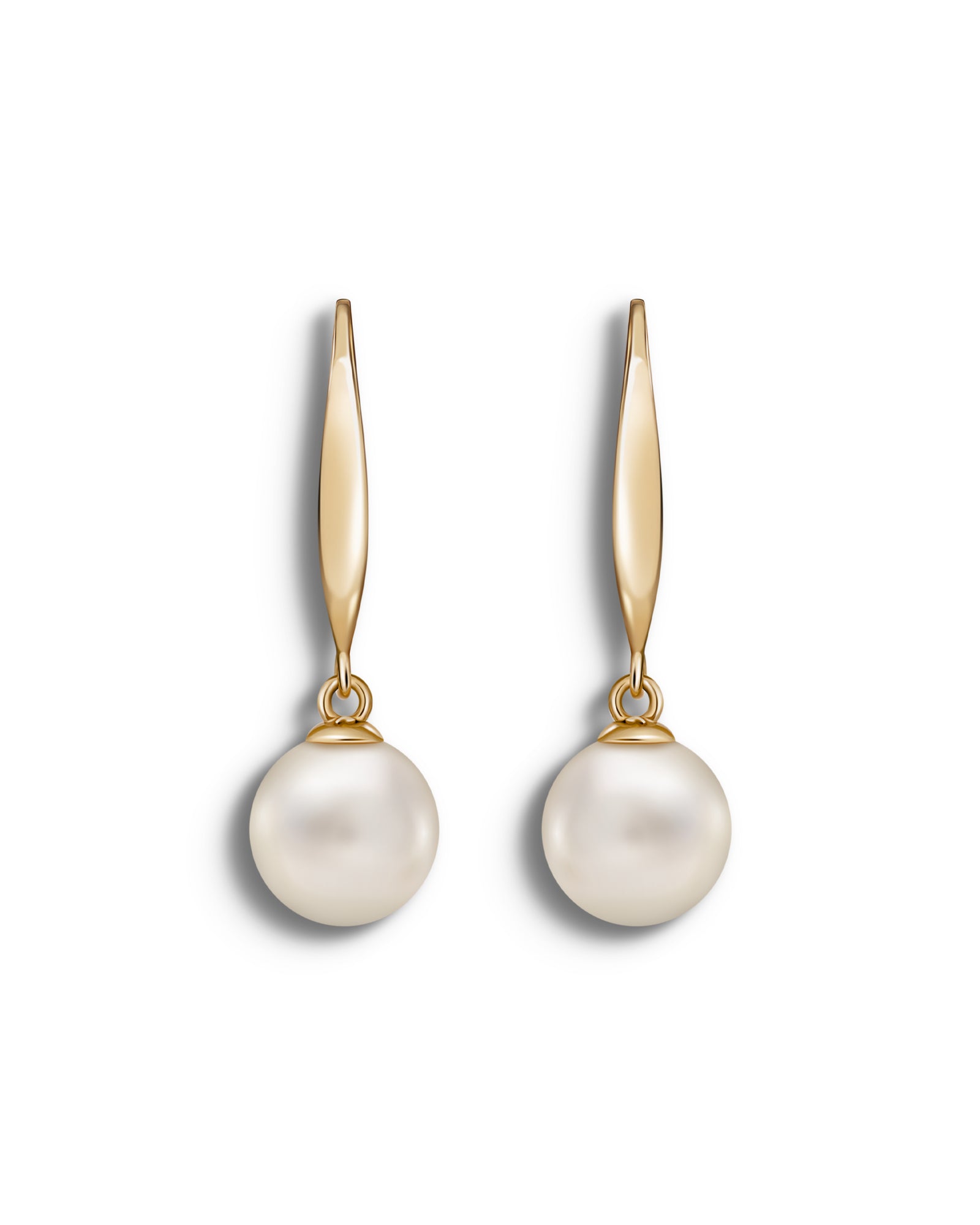 Kugelförmige Perlenohrringe