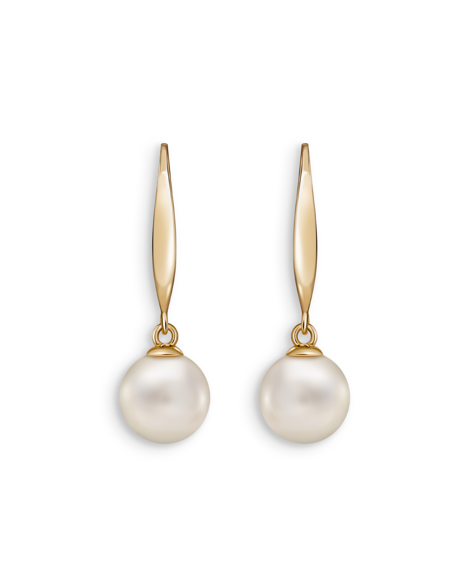 Kugelförmige Perlenohrringe