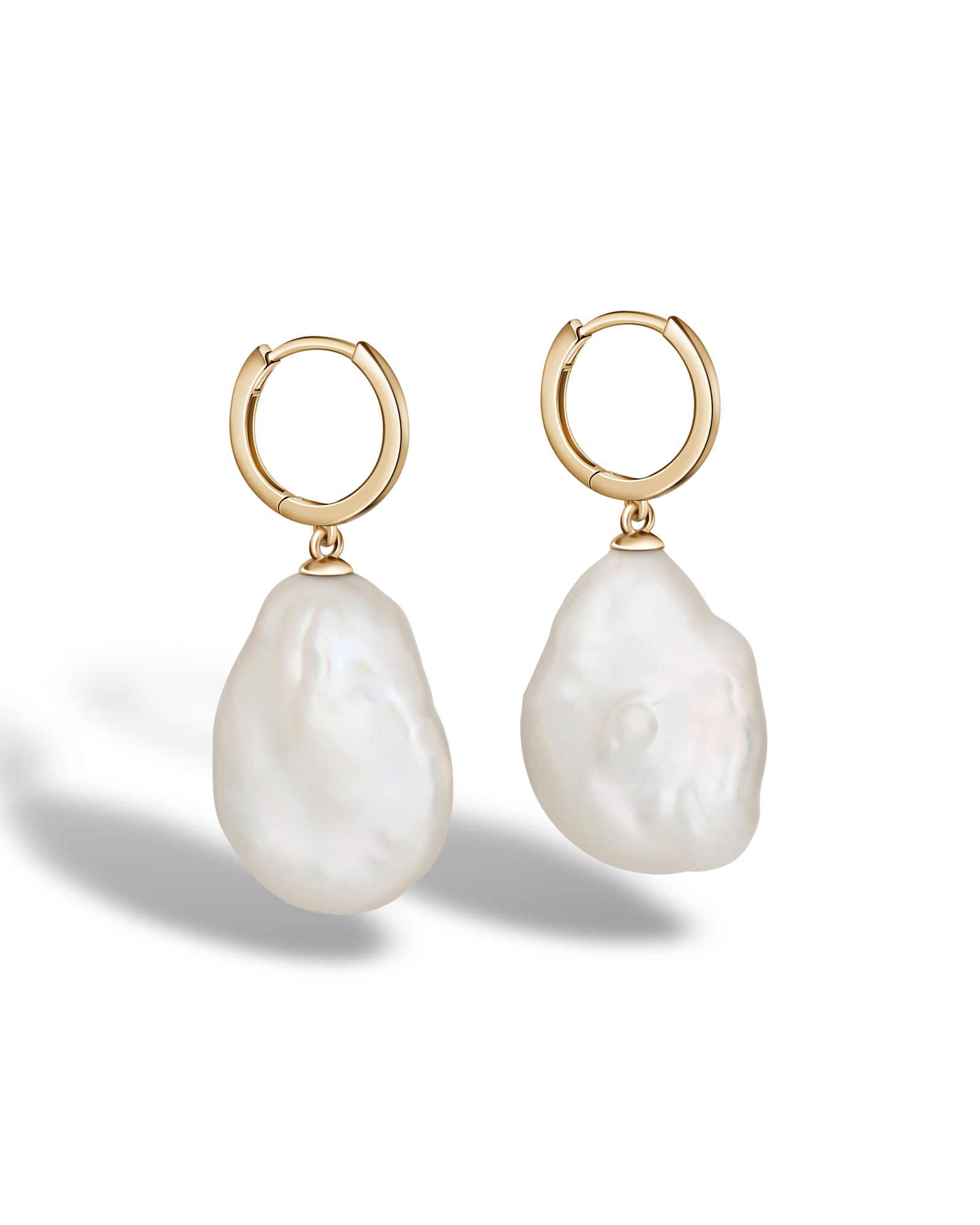 Duochrome Perlenohrringe