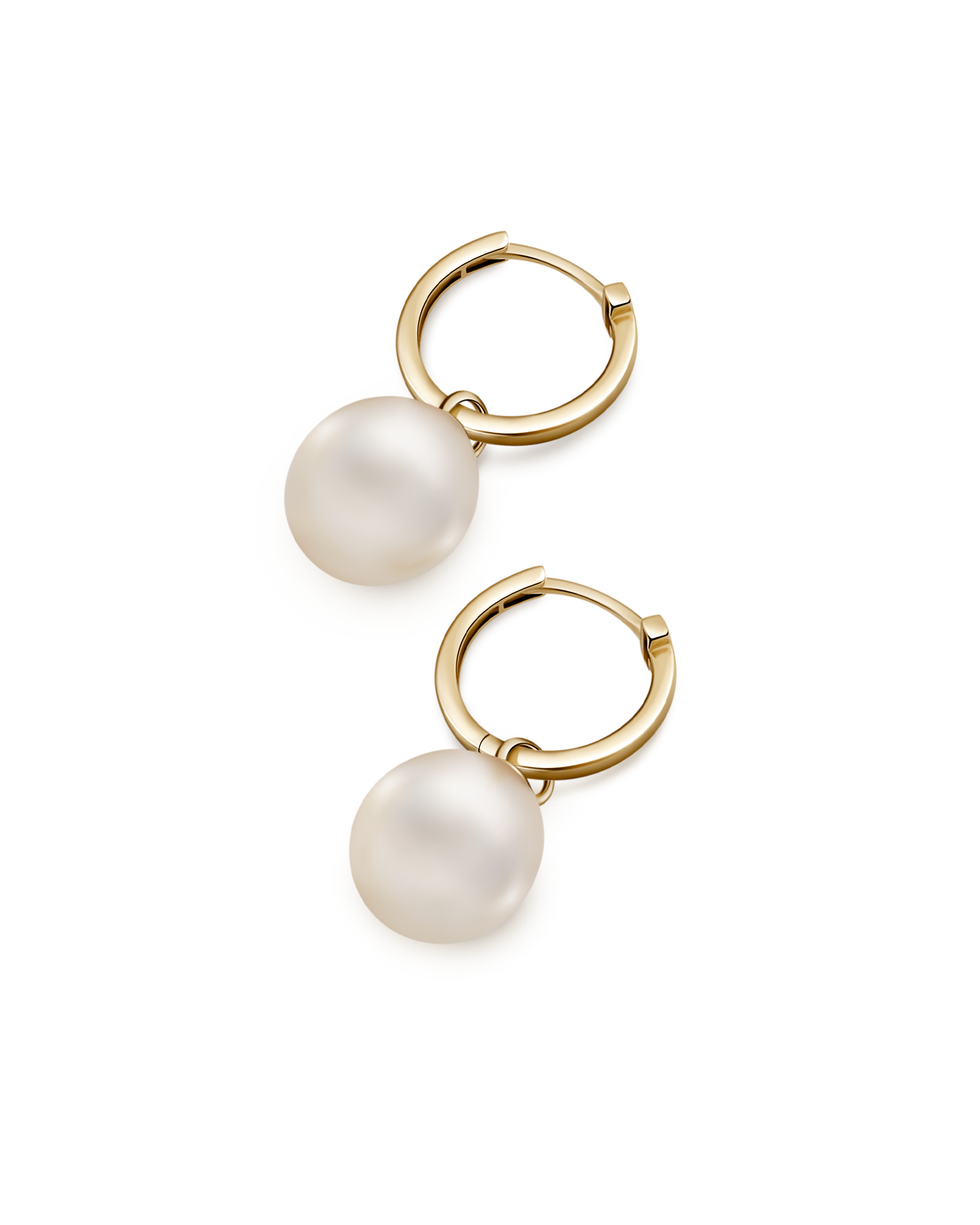 Natürliche Perlen-Creolen