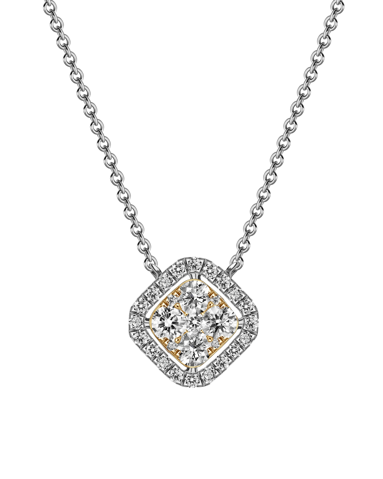 Diamond Enigma Necklace