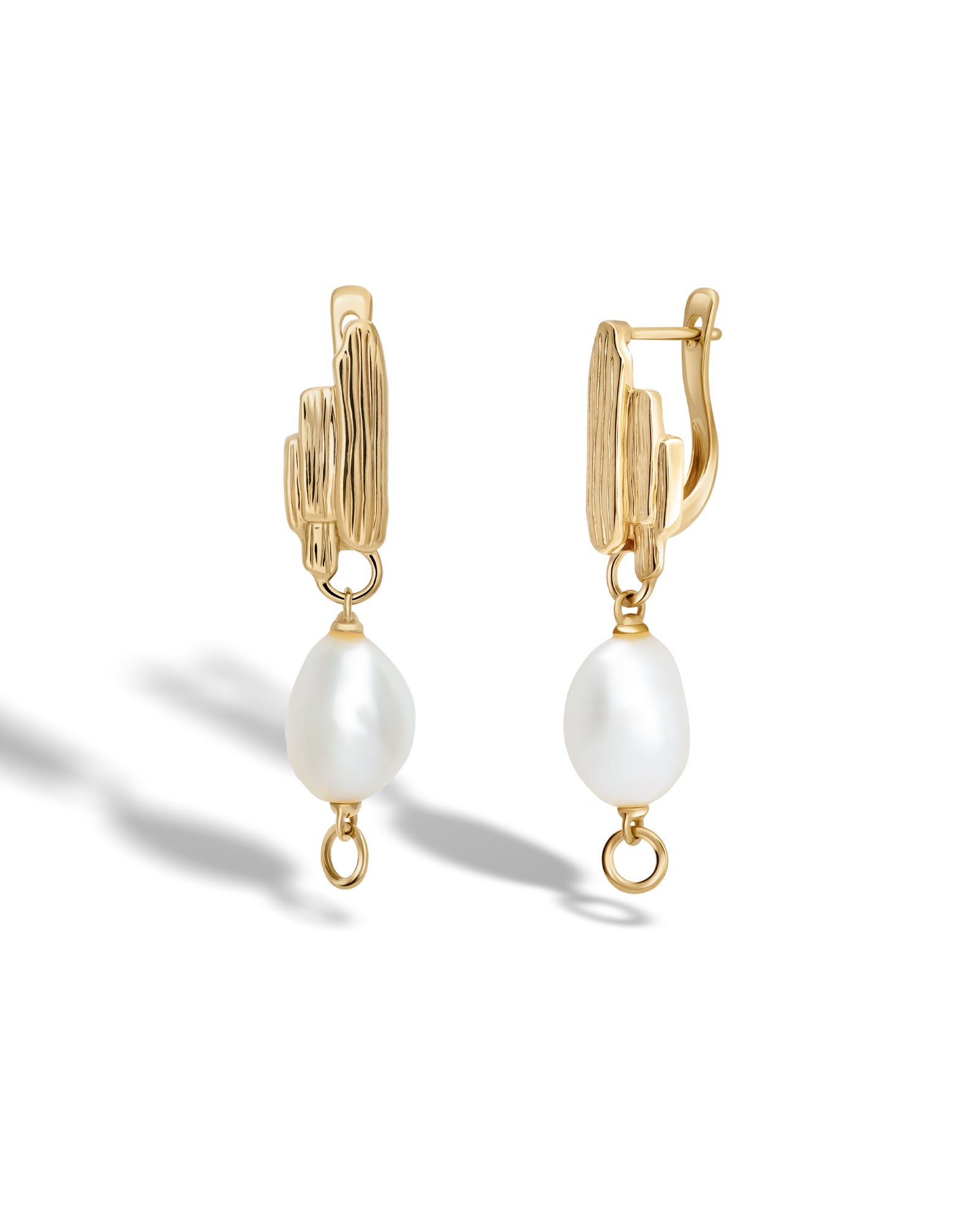 Barocke Perlenohrringe