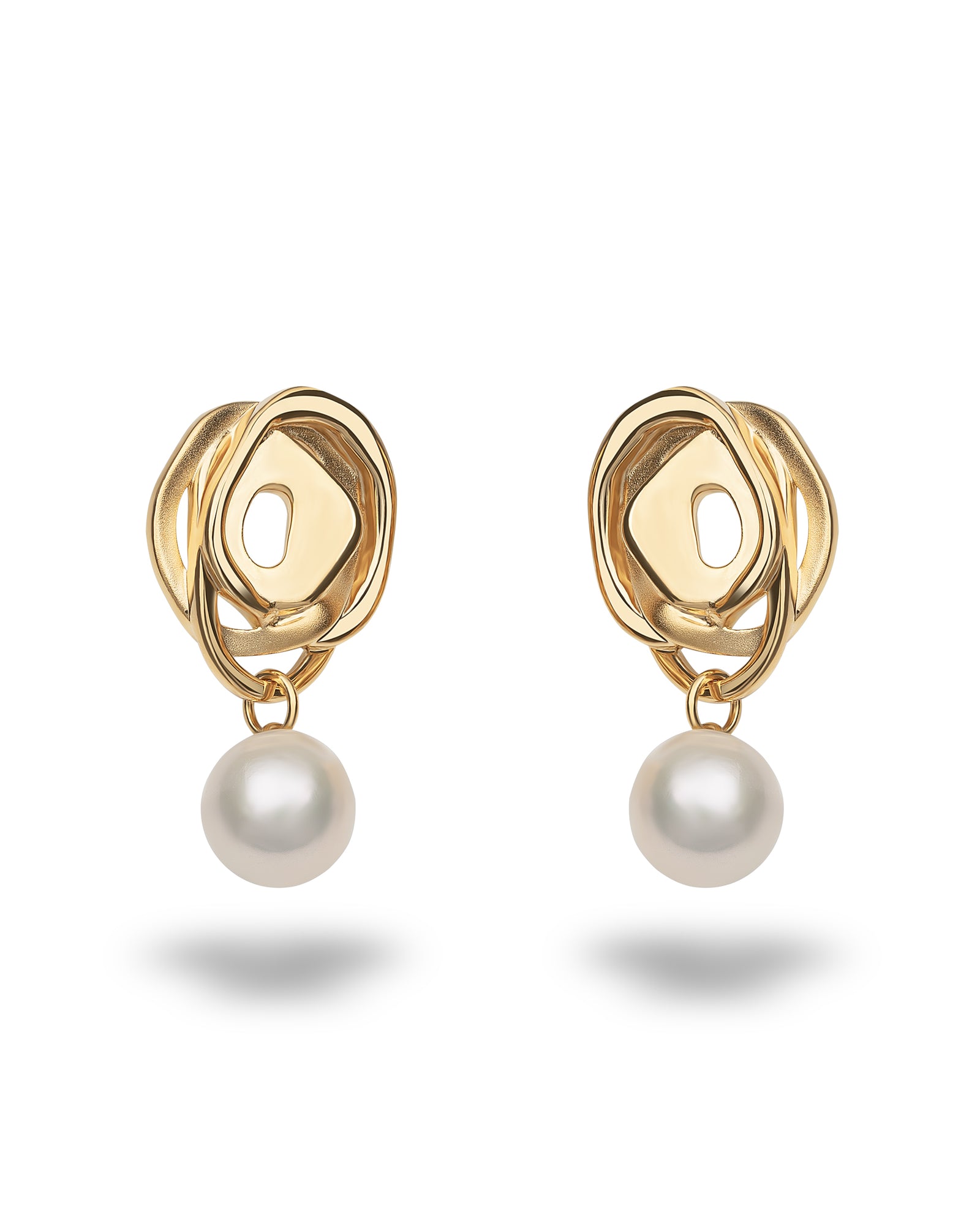 Vortex-Perlenohrringe