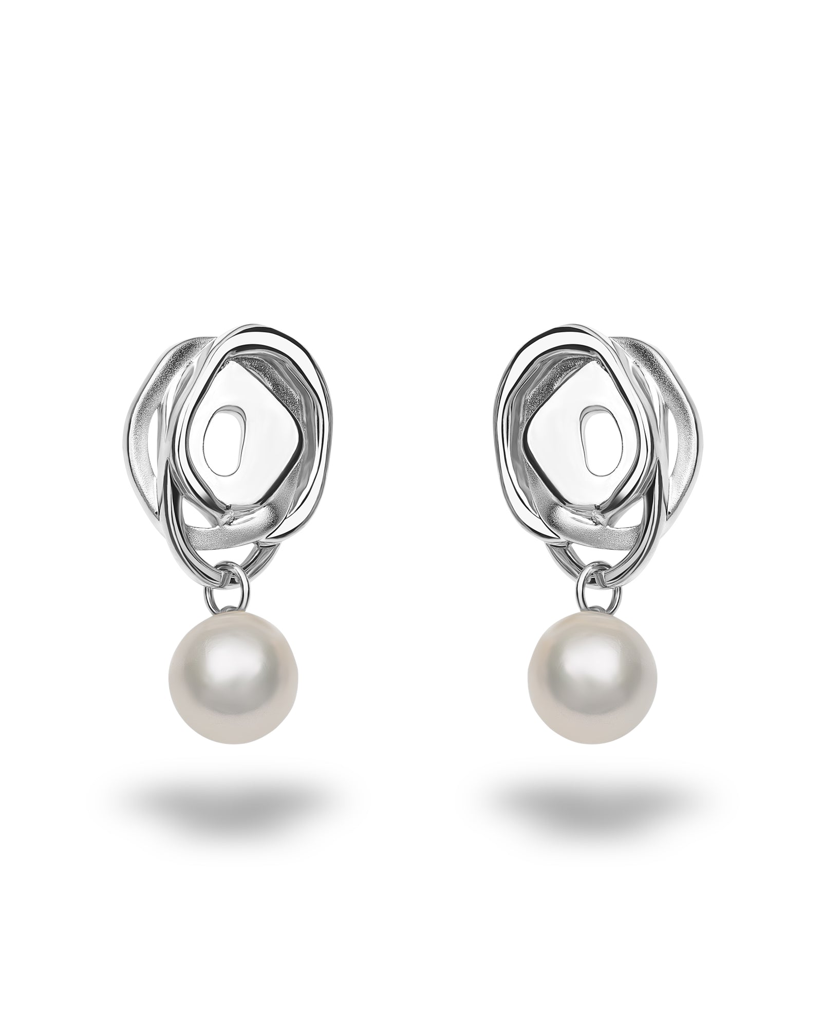 Vortex-Perlenohrringe