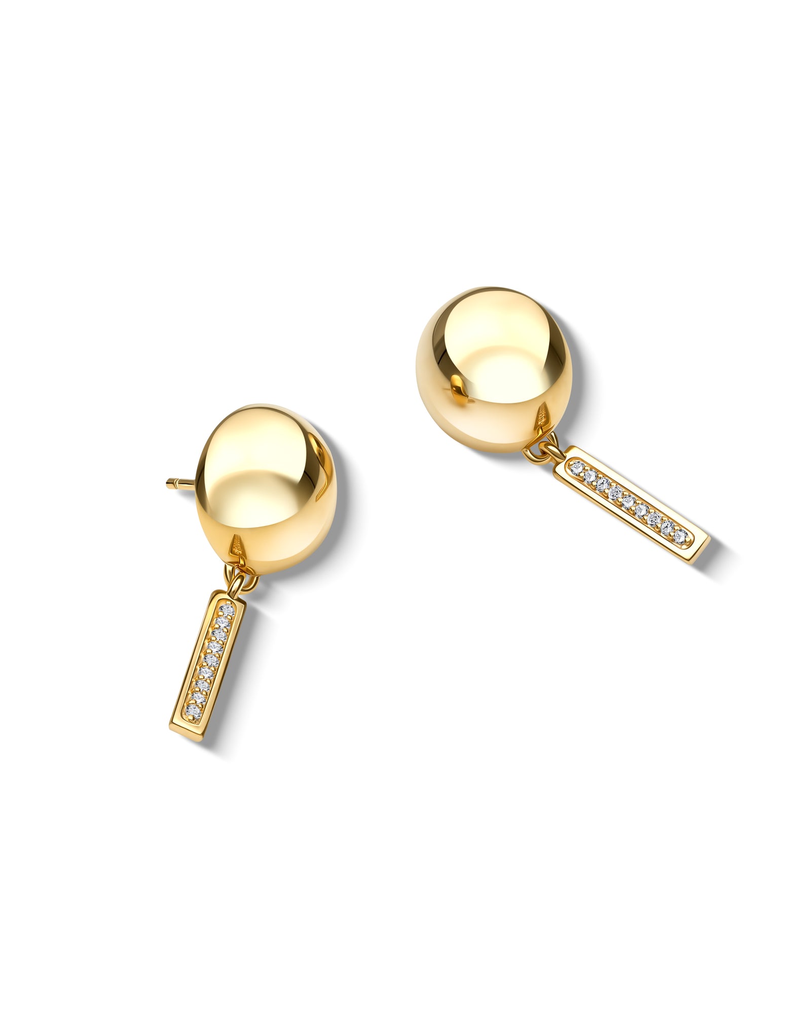 Ohrringe mit Goldbarren