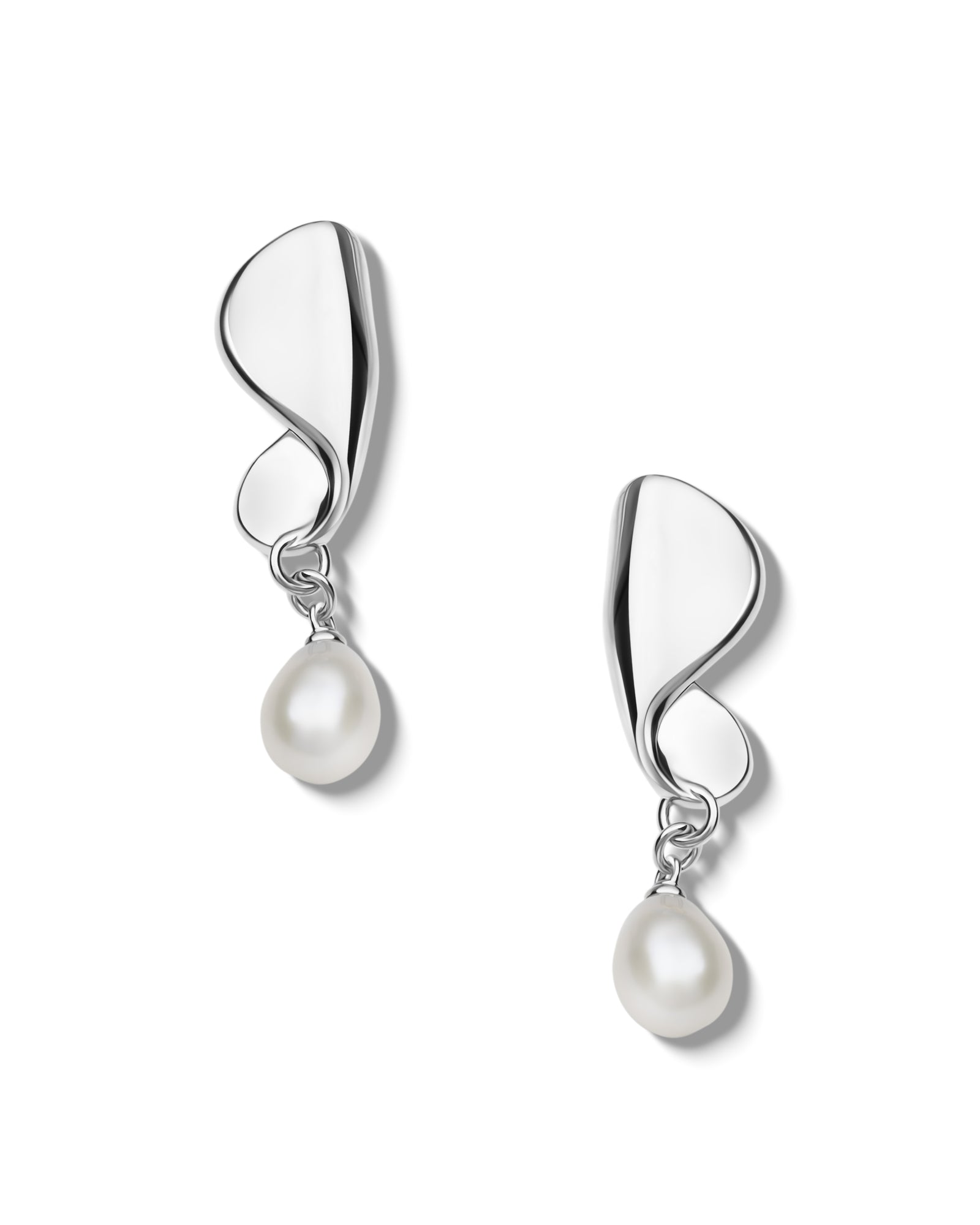 Goldene Sway-Ohrringe