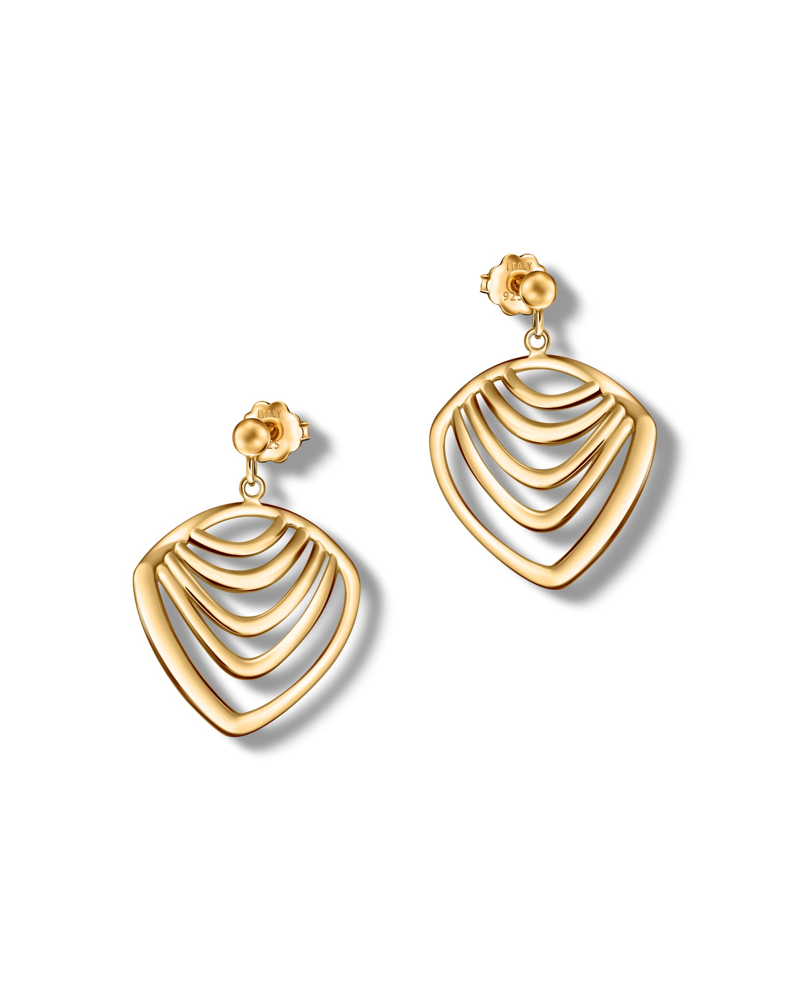 Gecko Creolen Ohrringe