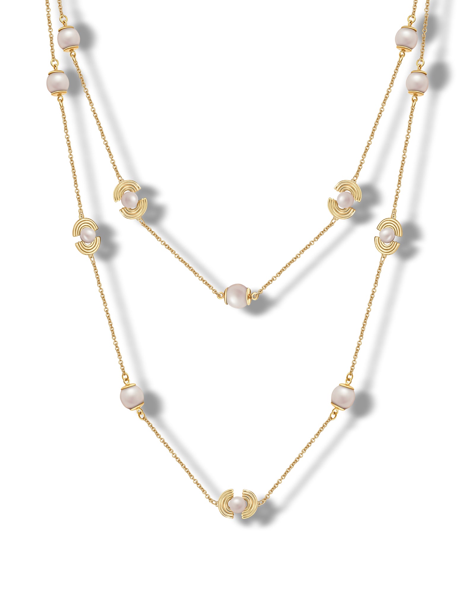 Halskette „Fließende Muscheln“