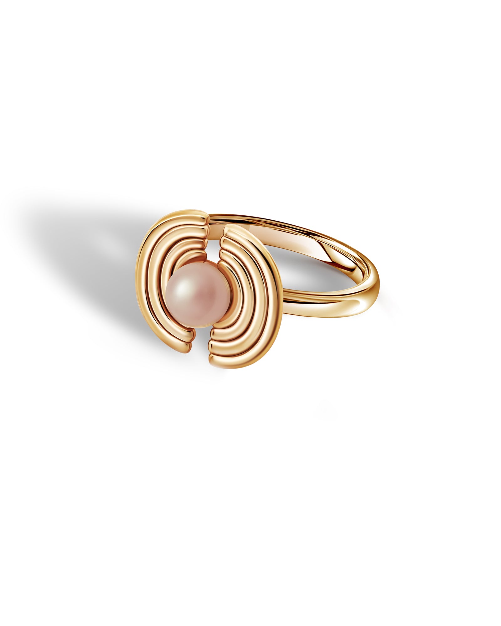 Opaleszierender Glanzring