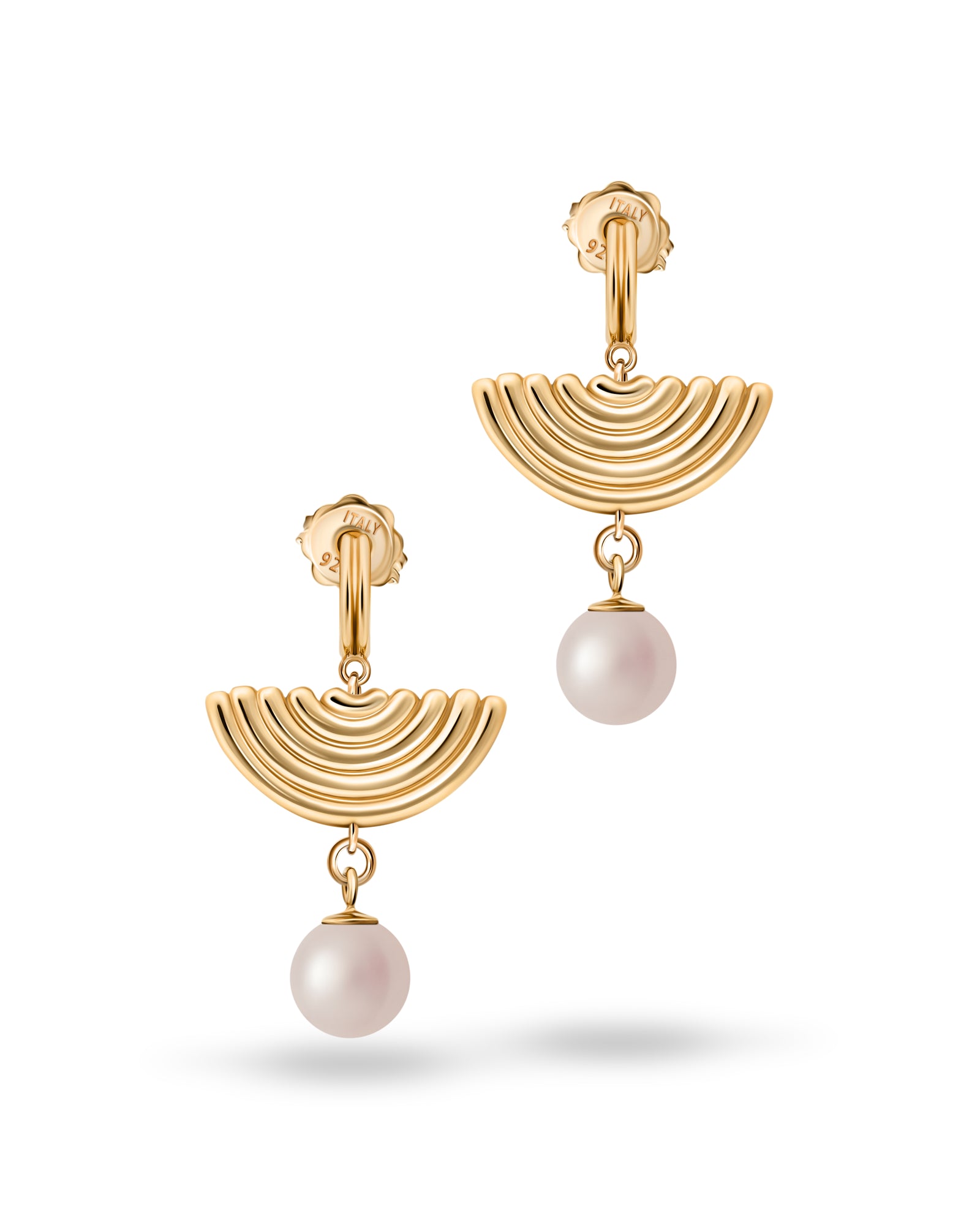 Ohrringe „Pracht“ mit Perlglanzeffekt