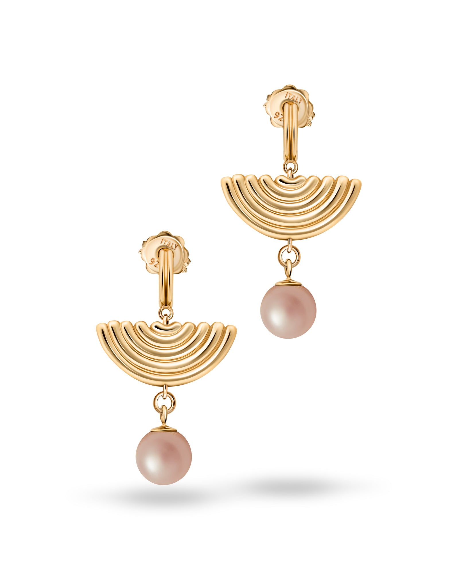 Ohrringe „Pracht“ mit Perlglanzeffekt