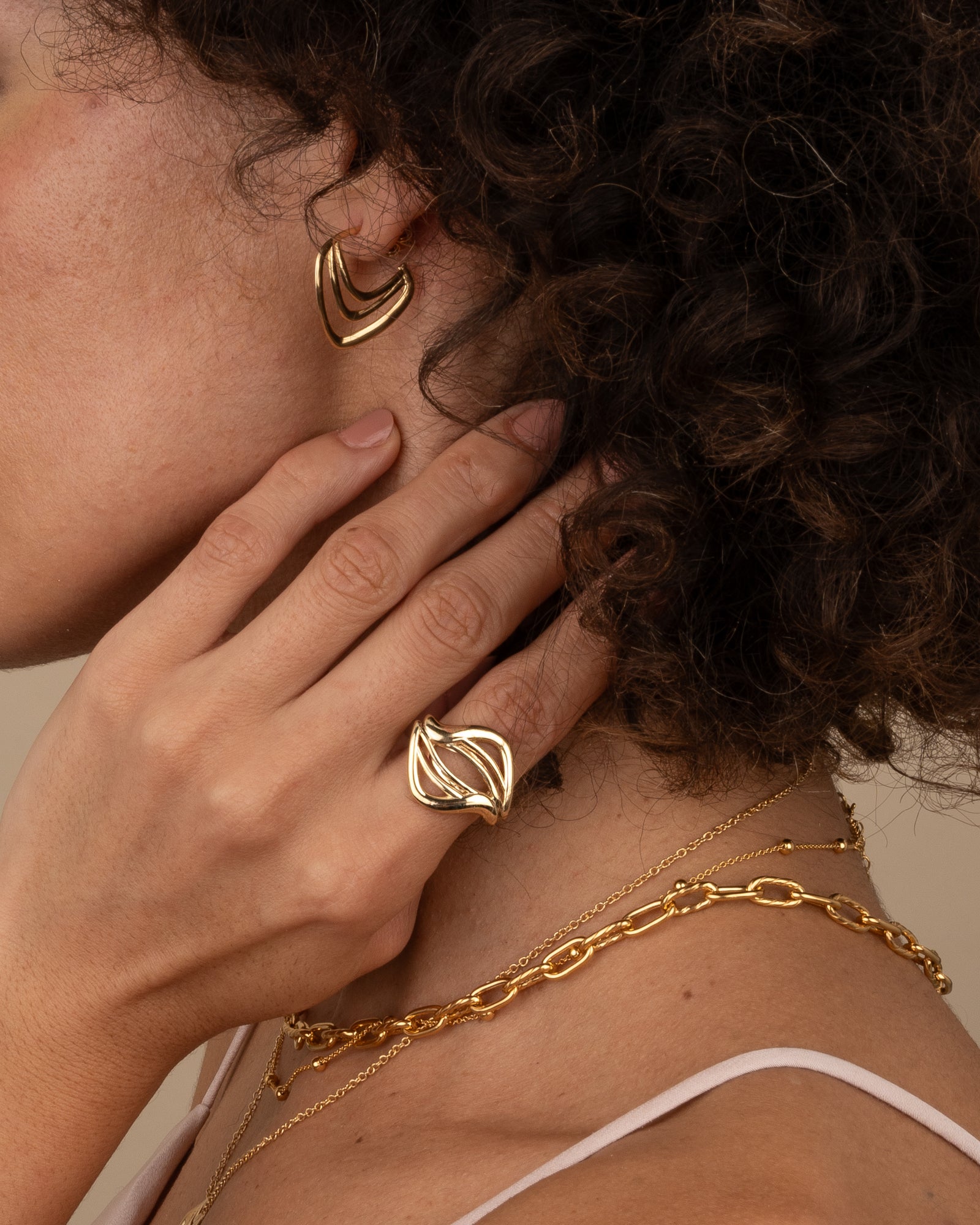 Abstrakte Ohrstecker