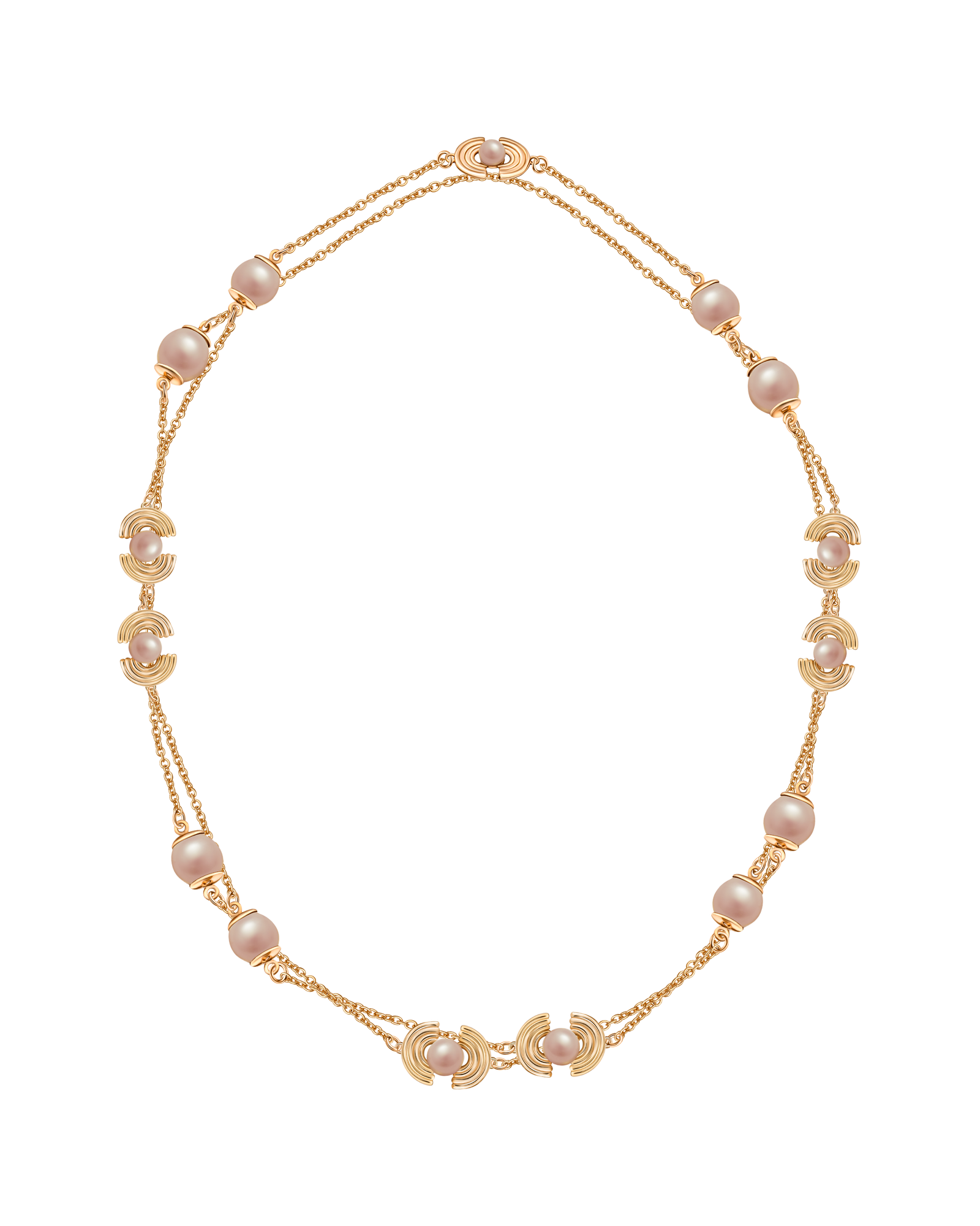 Halskette „Fließende Muscheln“