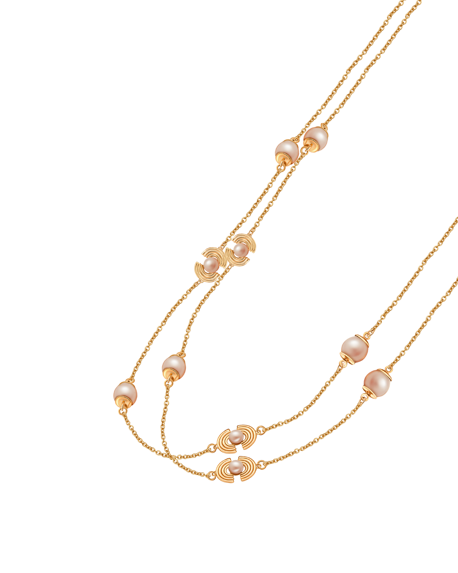 Halskette „Fließende Muscheln“