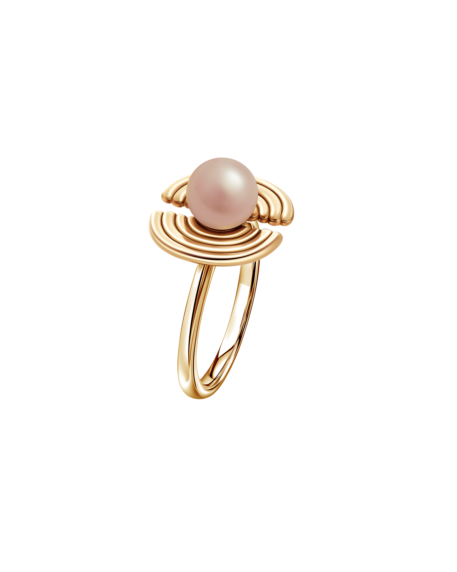 Opaleszierender Glanzring