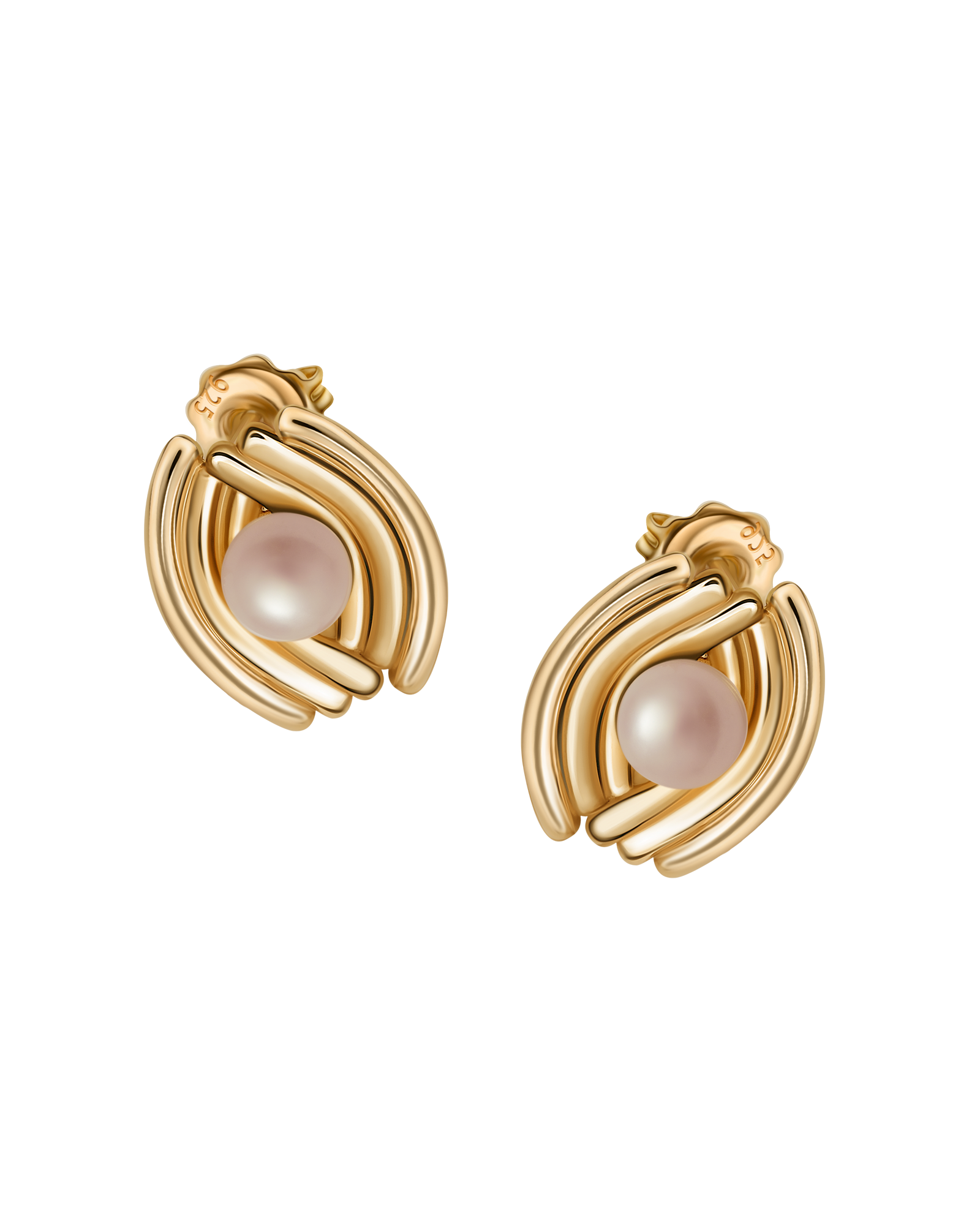 Perlenohrringe für jeden Tag