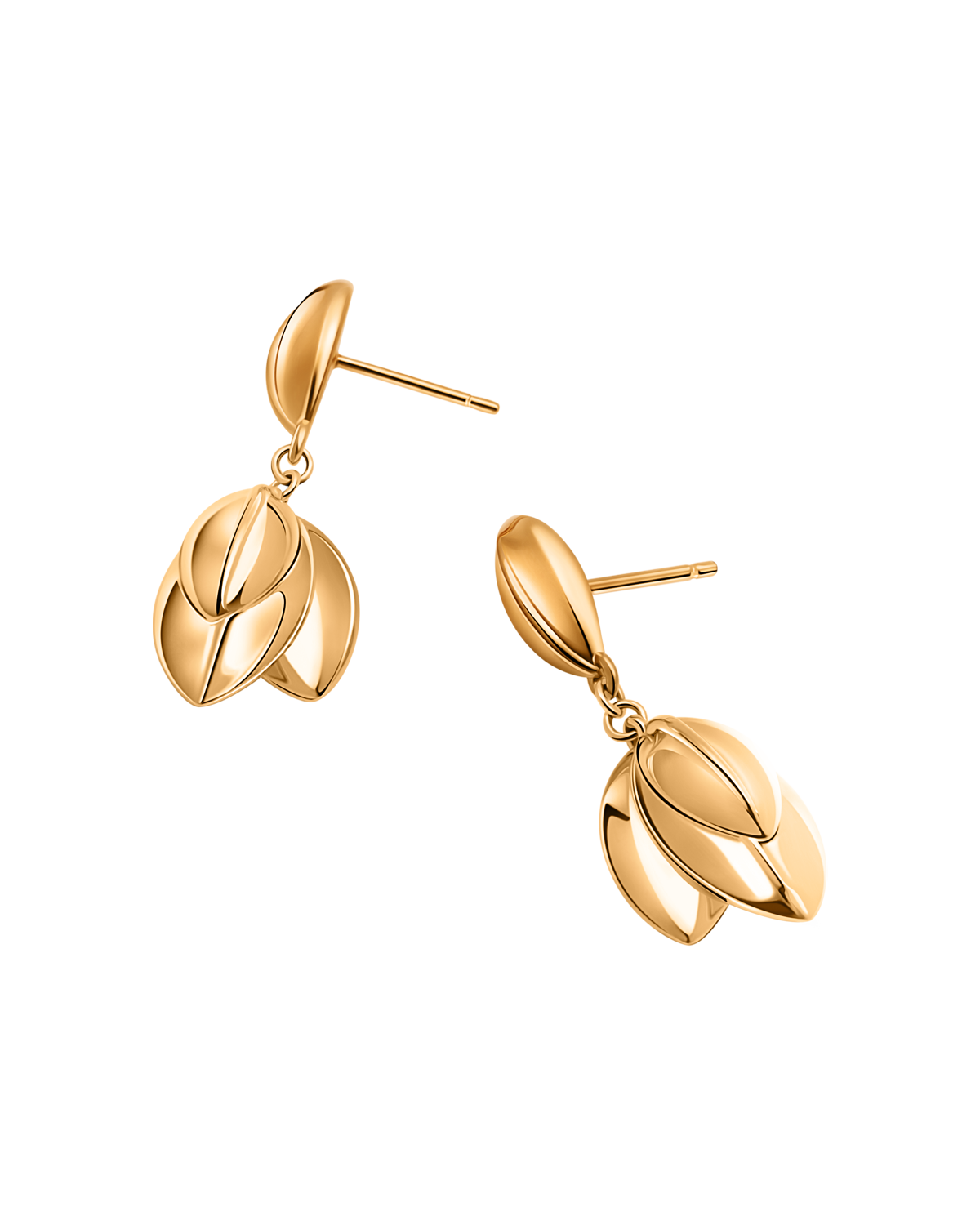 Mistletoe Leaf Earrings