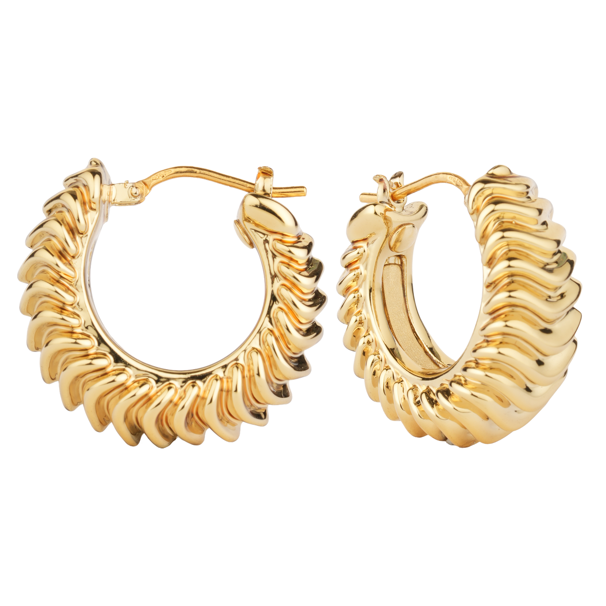 Spike Hoop Earrings