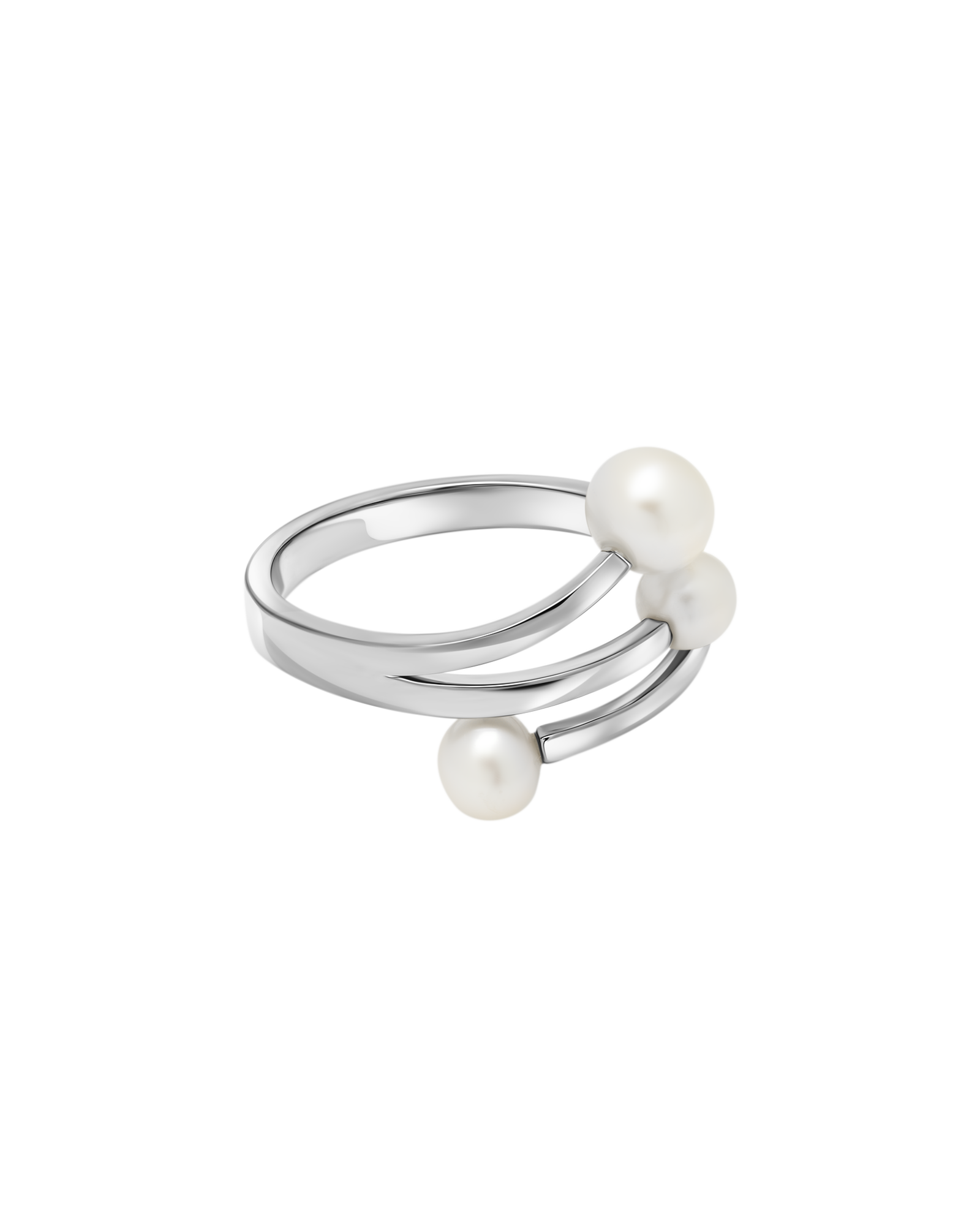 Trinity Pearl Ring