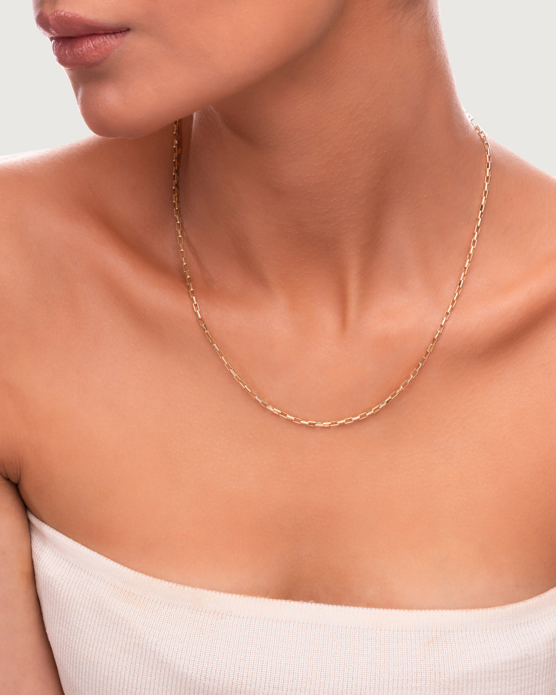 Rechteckige Kabelkette 2mm