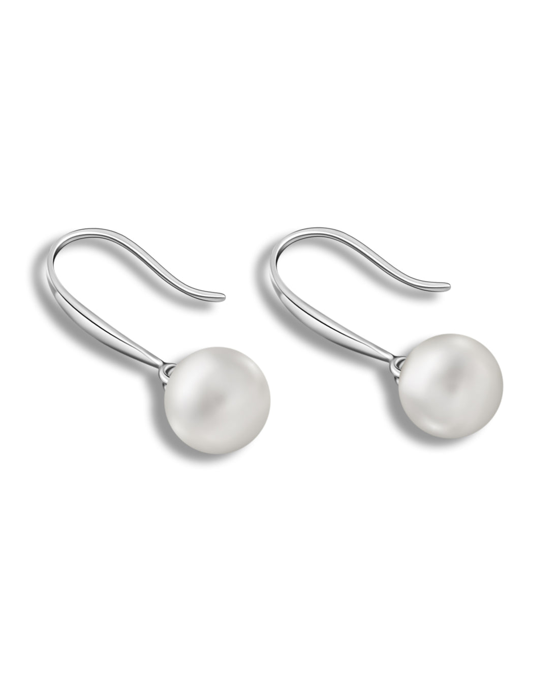 Kugelförmige Perlenohrringe