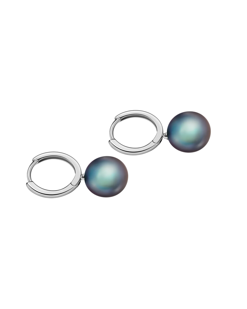 Natural Pearl Hoops – UNTAMD London