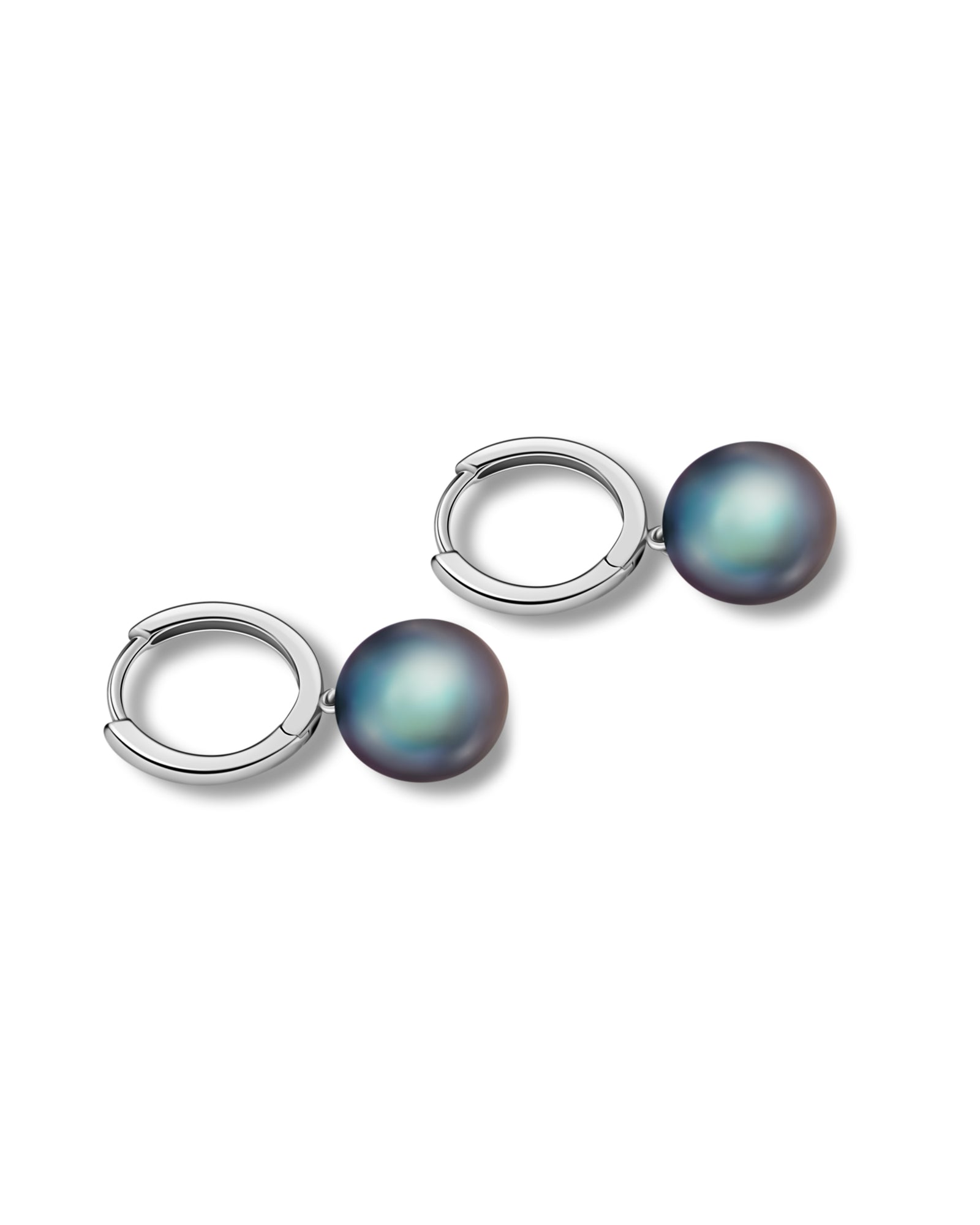 Natural Pearl Hoops