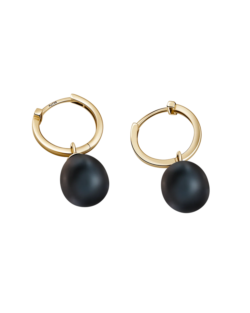 Natural Pearl Hoops – UNTAMD London