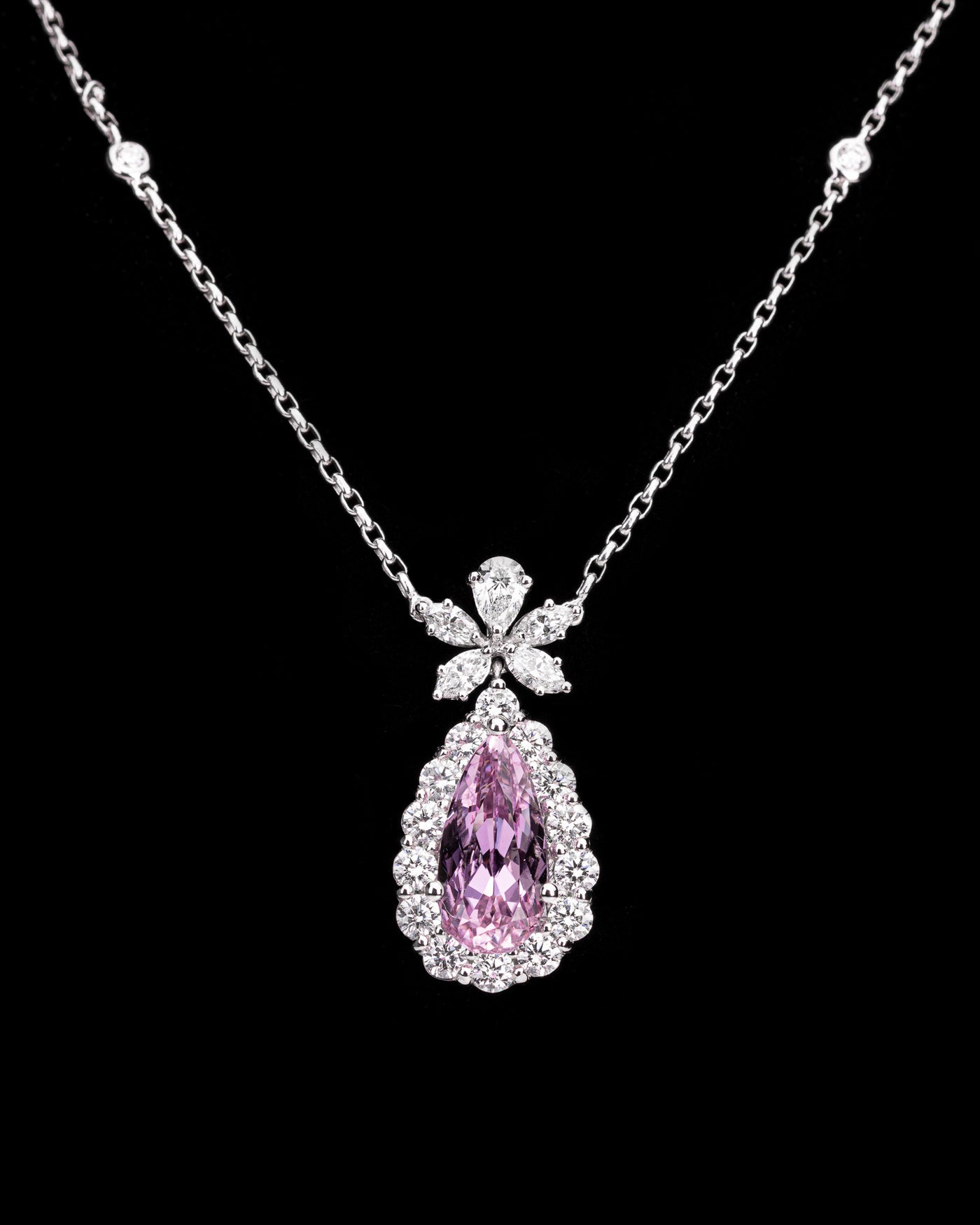 Pink Sapphire Pendant