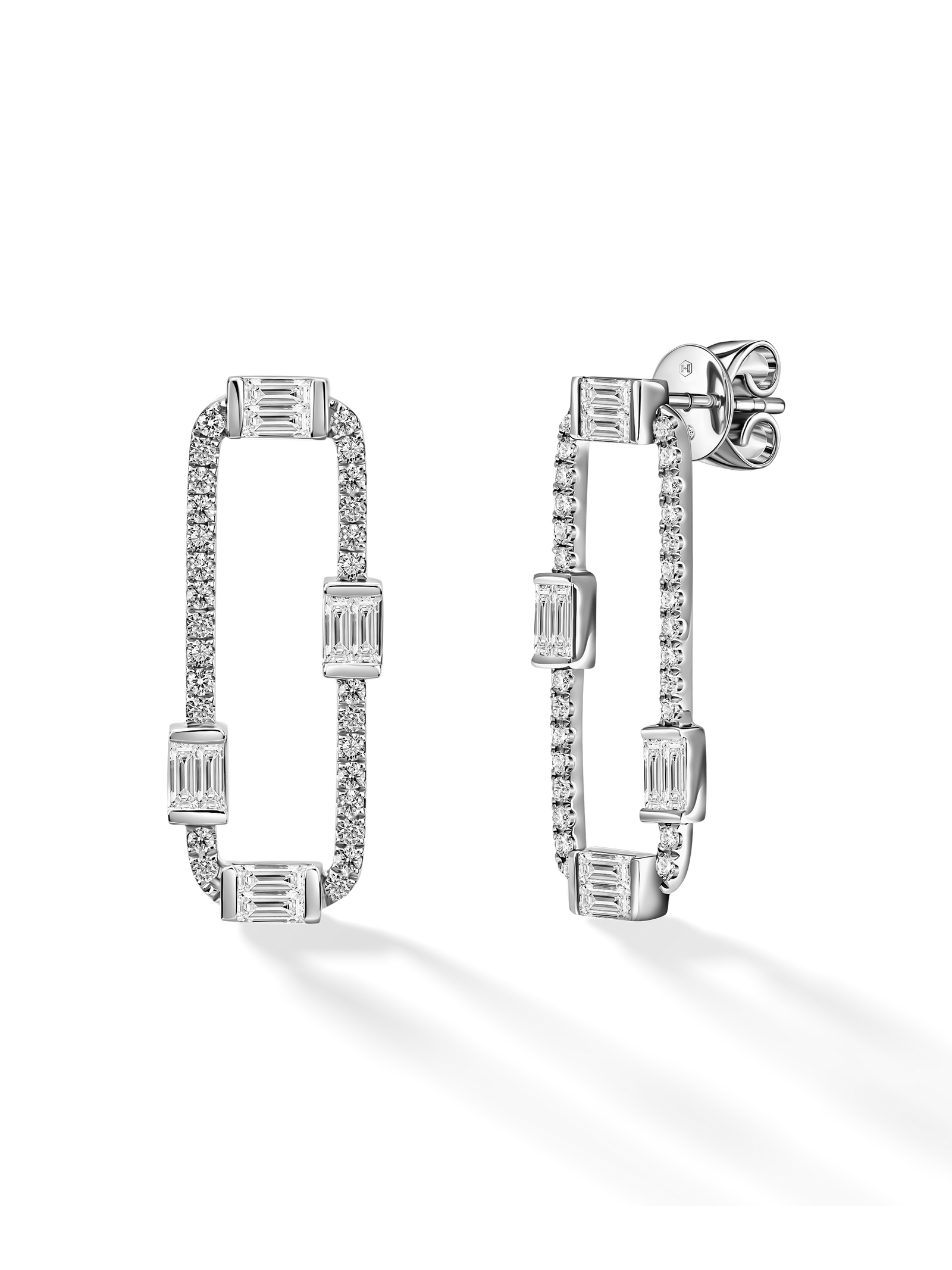 Radiant Rectangle Earring