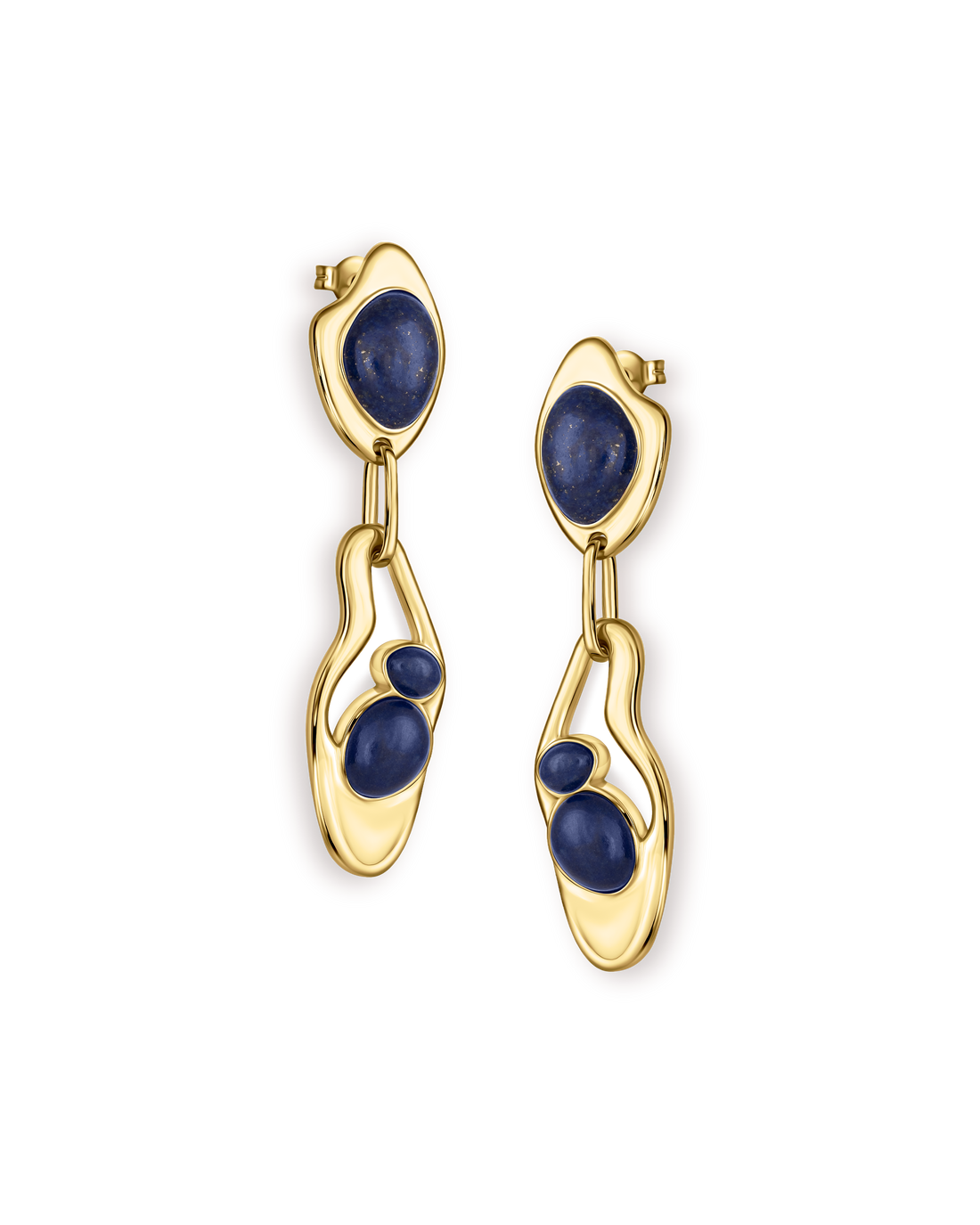 Aquatische Aura Ohrringe