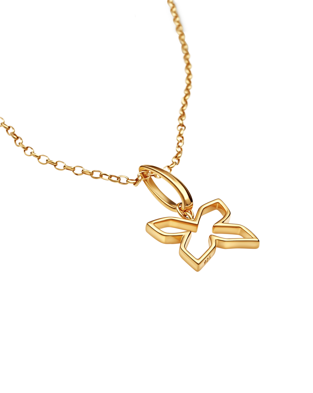 Schmetterlingsmedaillon