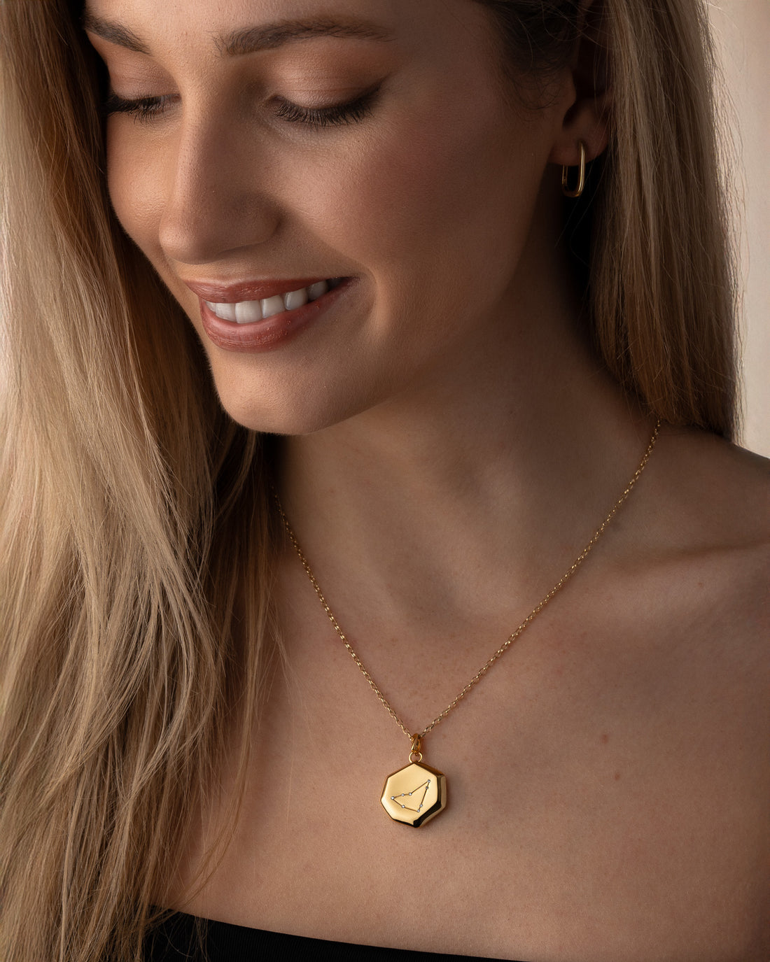 Capricornus Lab Grown Diamonds Pendant