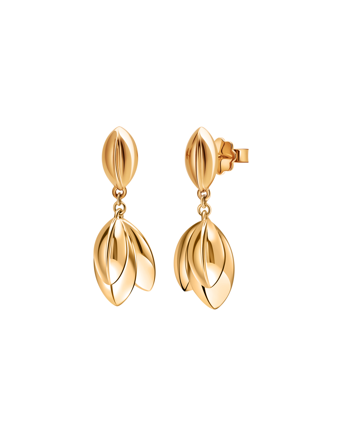 Mistletoe Leaf Earrings