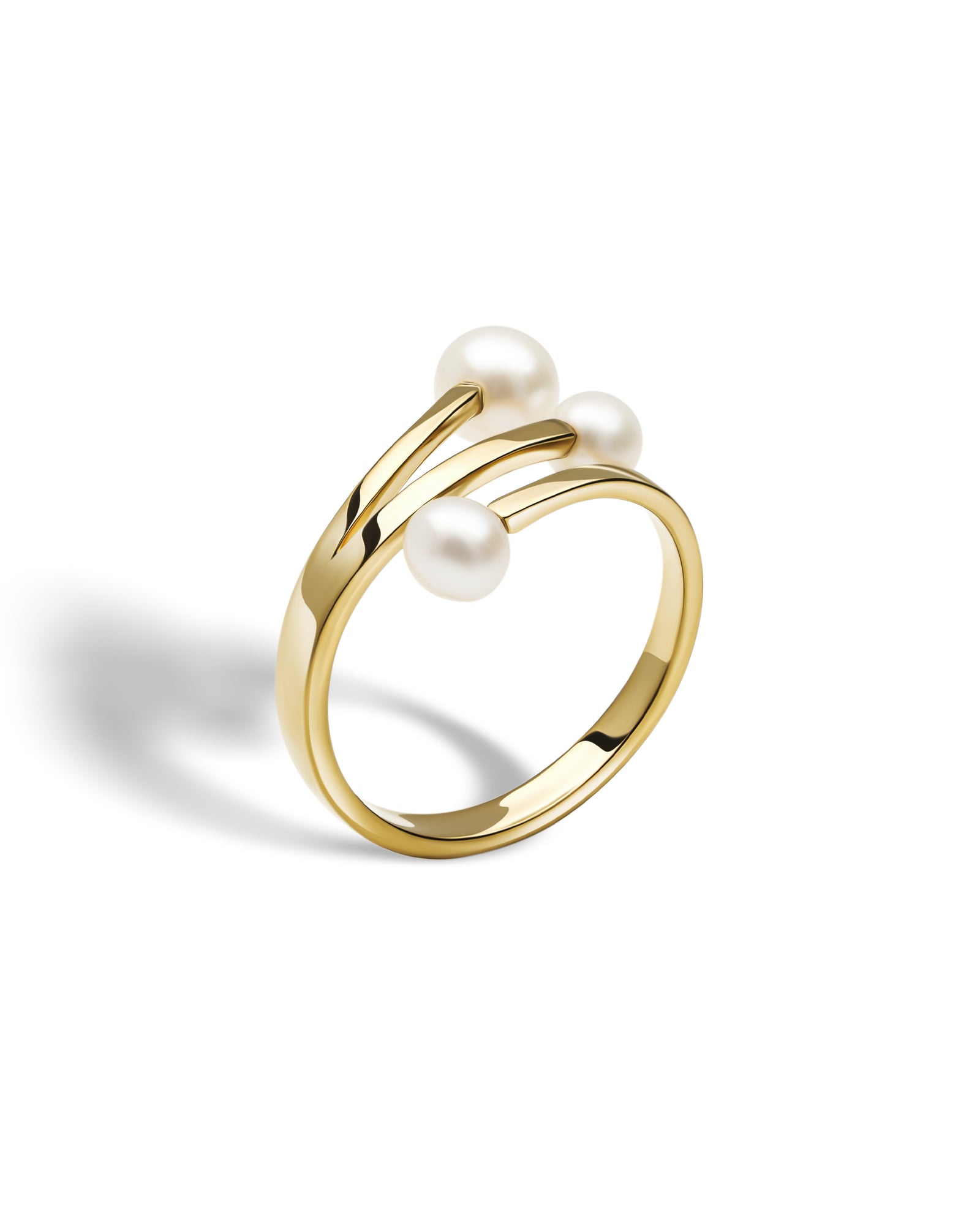 Trinity Pearl Ring