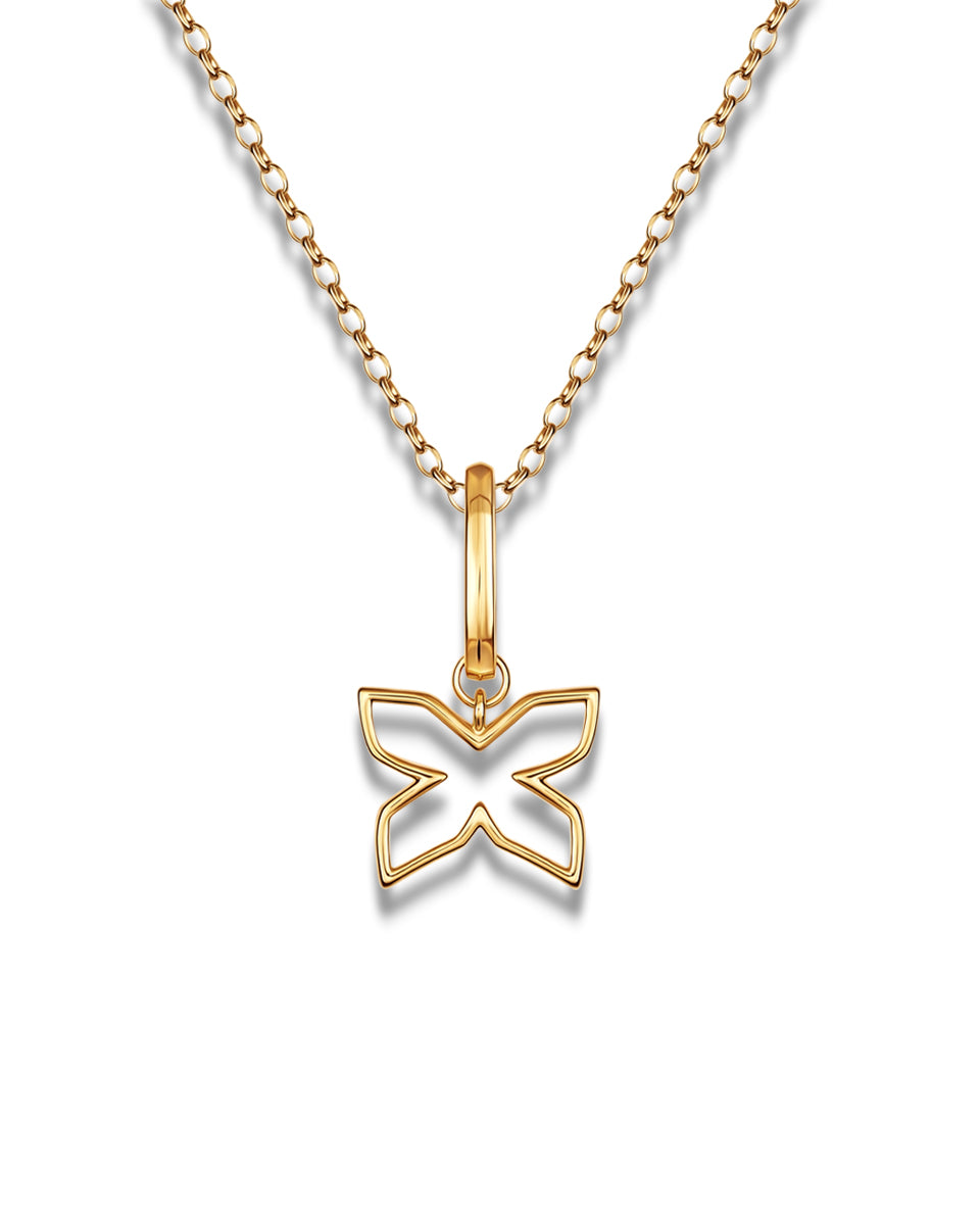 Schmetterlingsmedaillon