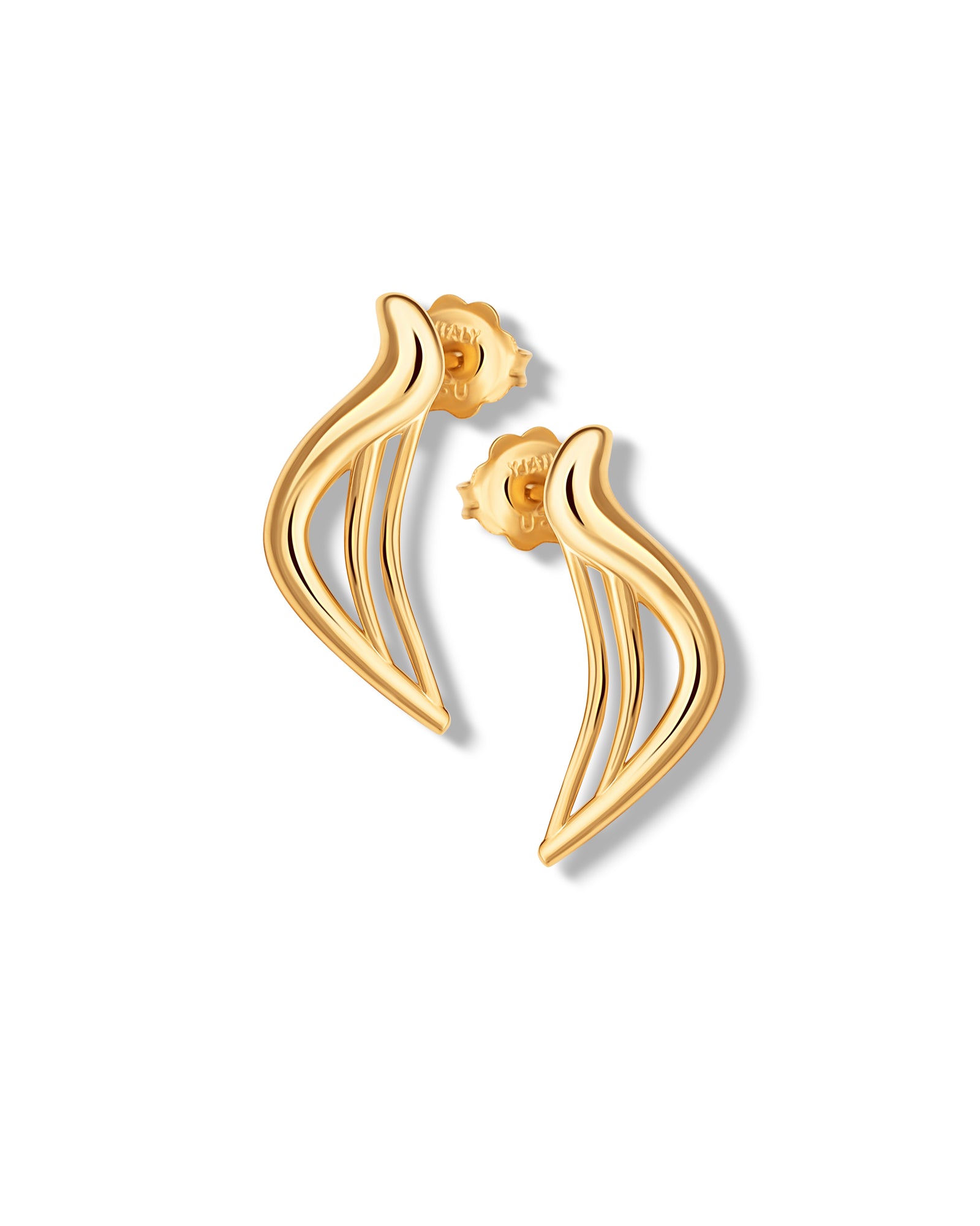 The Stud-drop Earrings