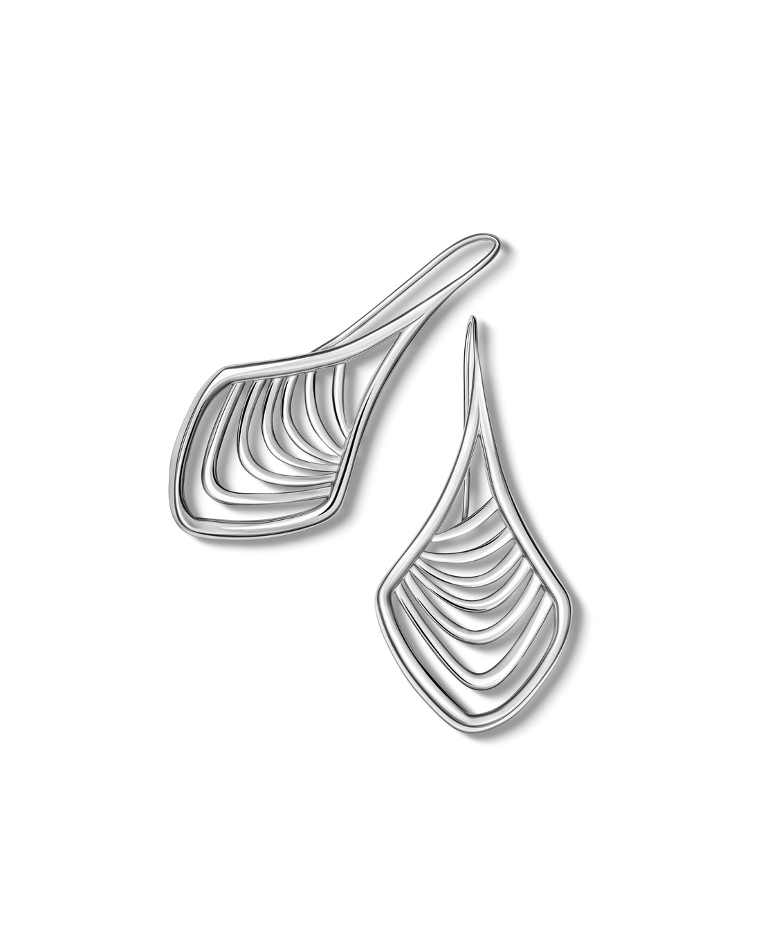 Übergroße Tropfenohrringe