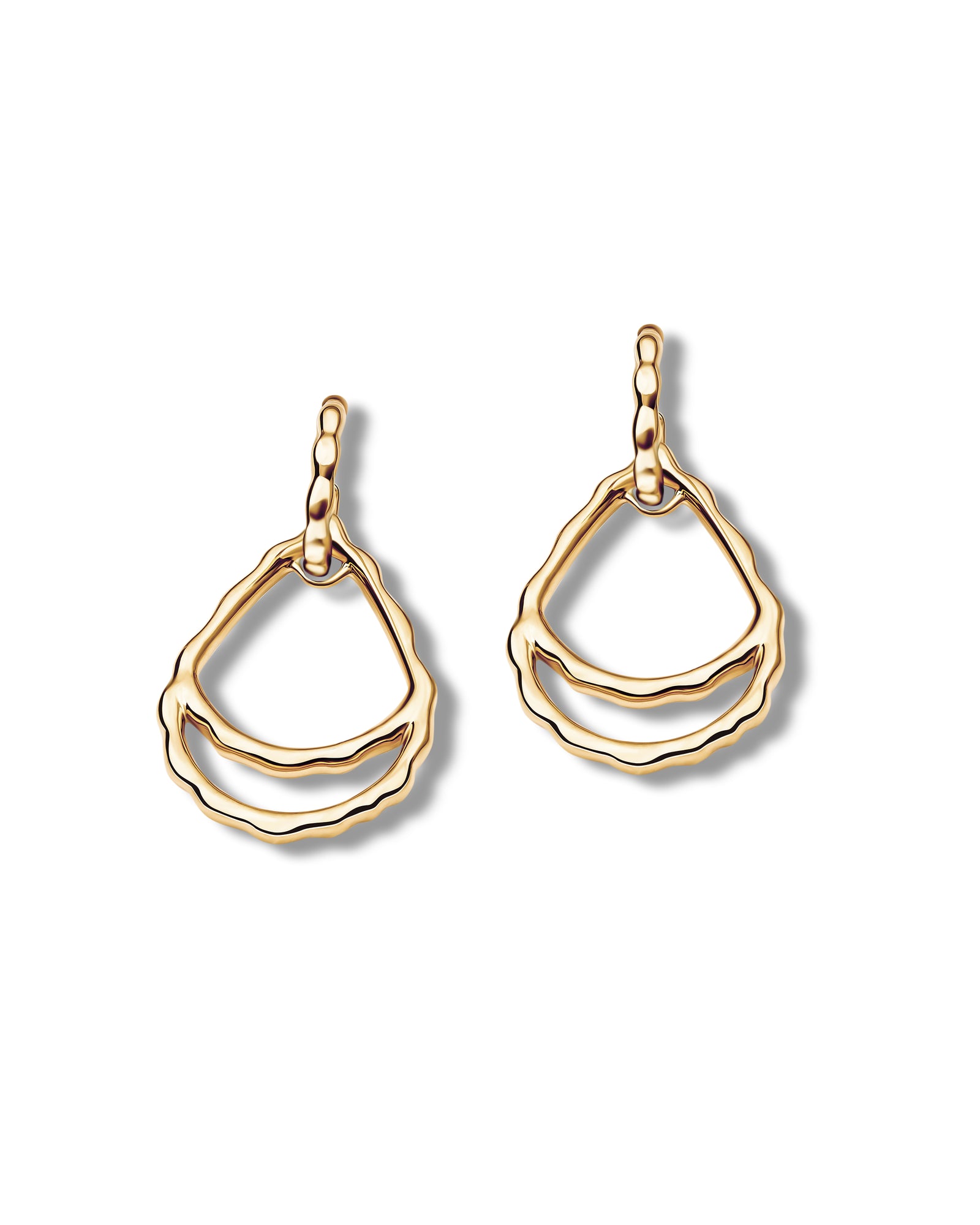 Droplet Silhouette Earrings