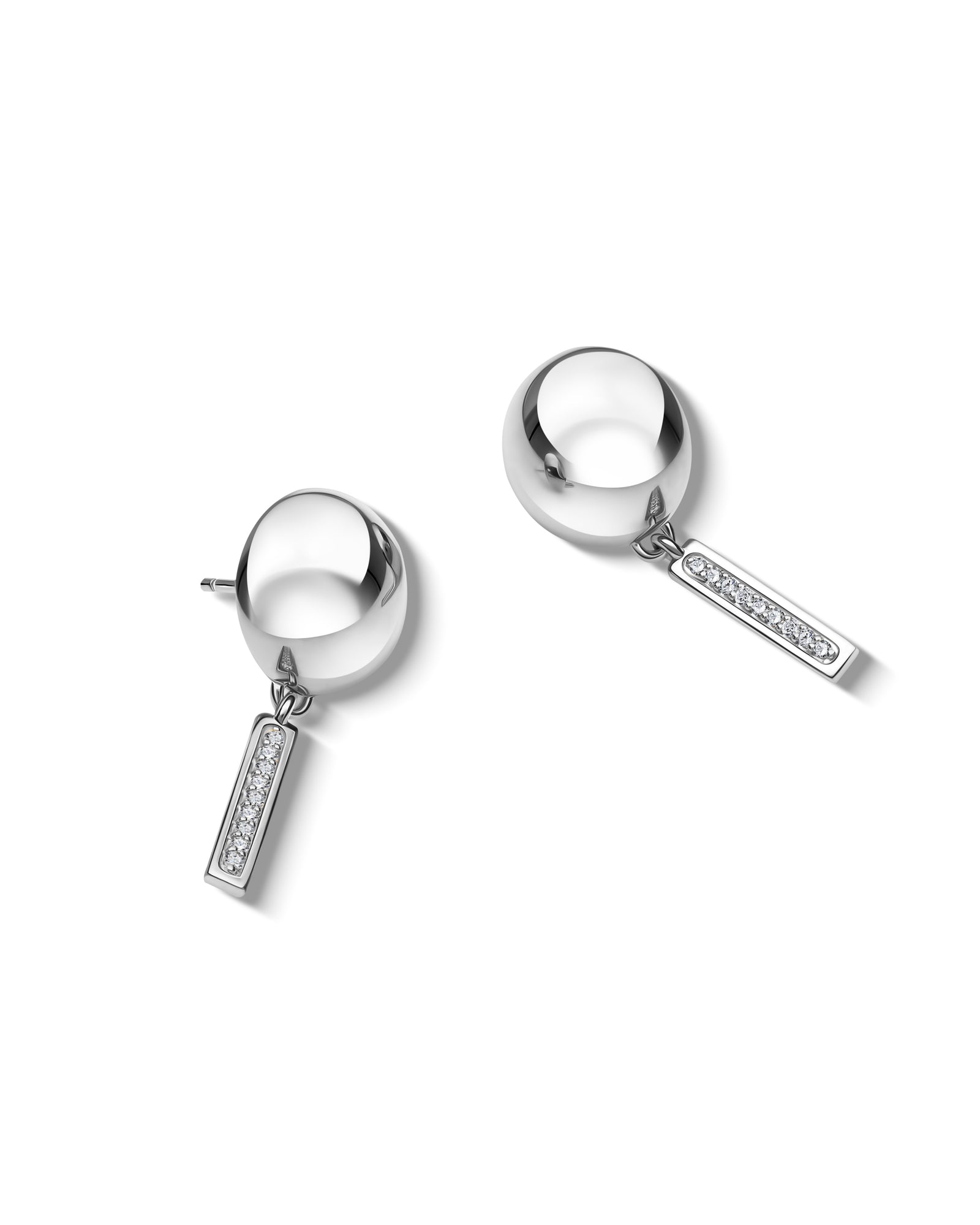 Gold Bar Earrings