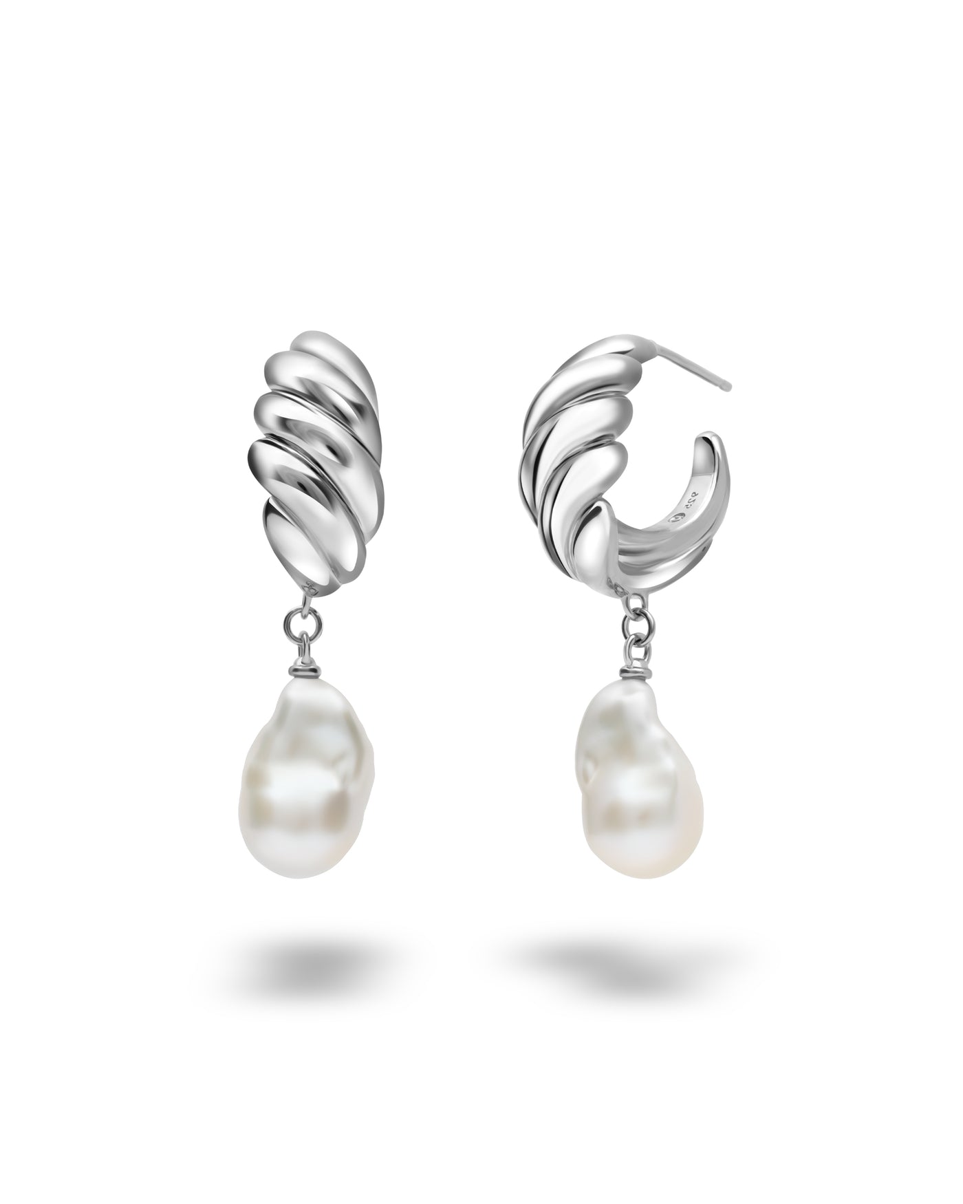 Pearl Eclipse Earrings