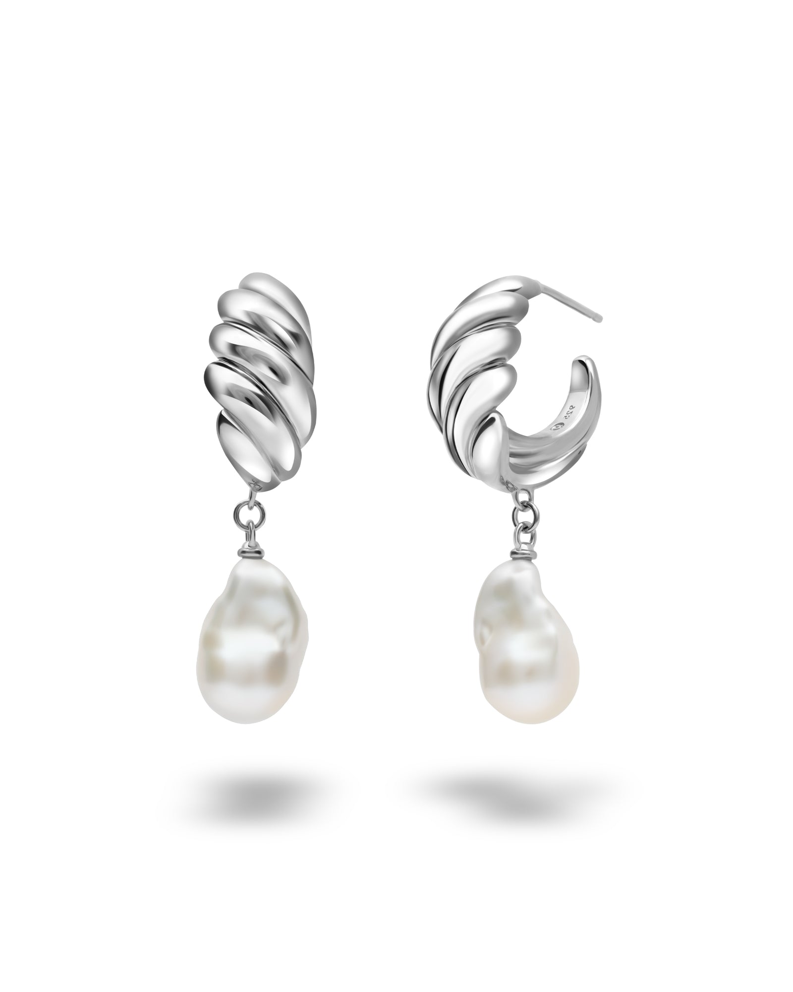 Pearl Eclipse Earrings