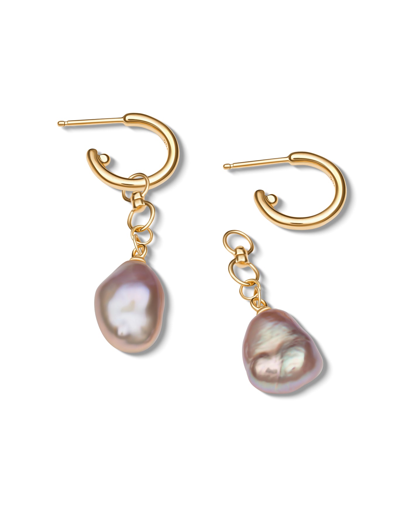 Perlenblüten-Ohrringe