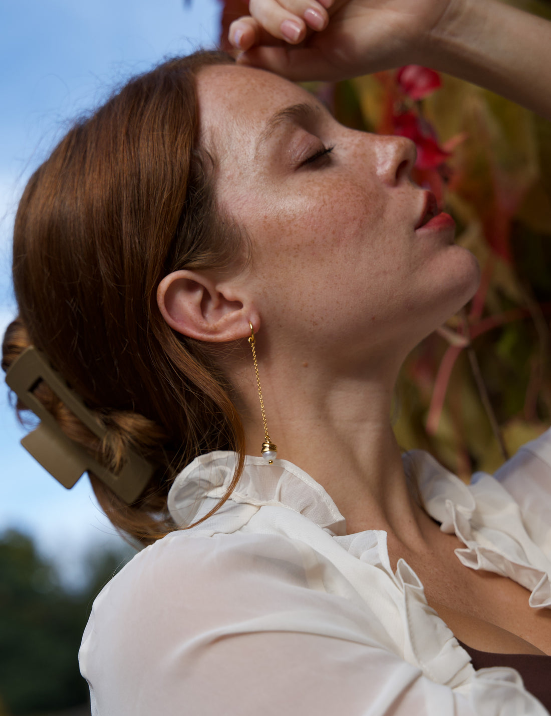 Lustrous Waterfall Earrings