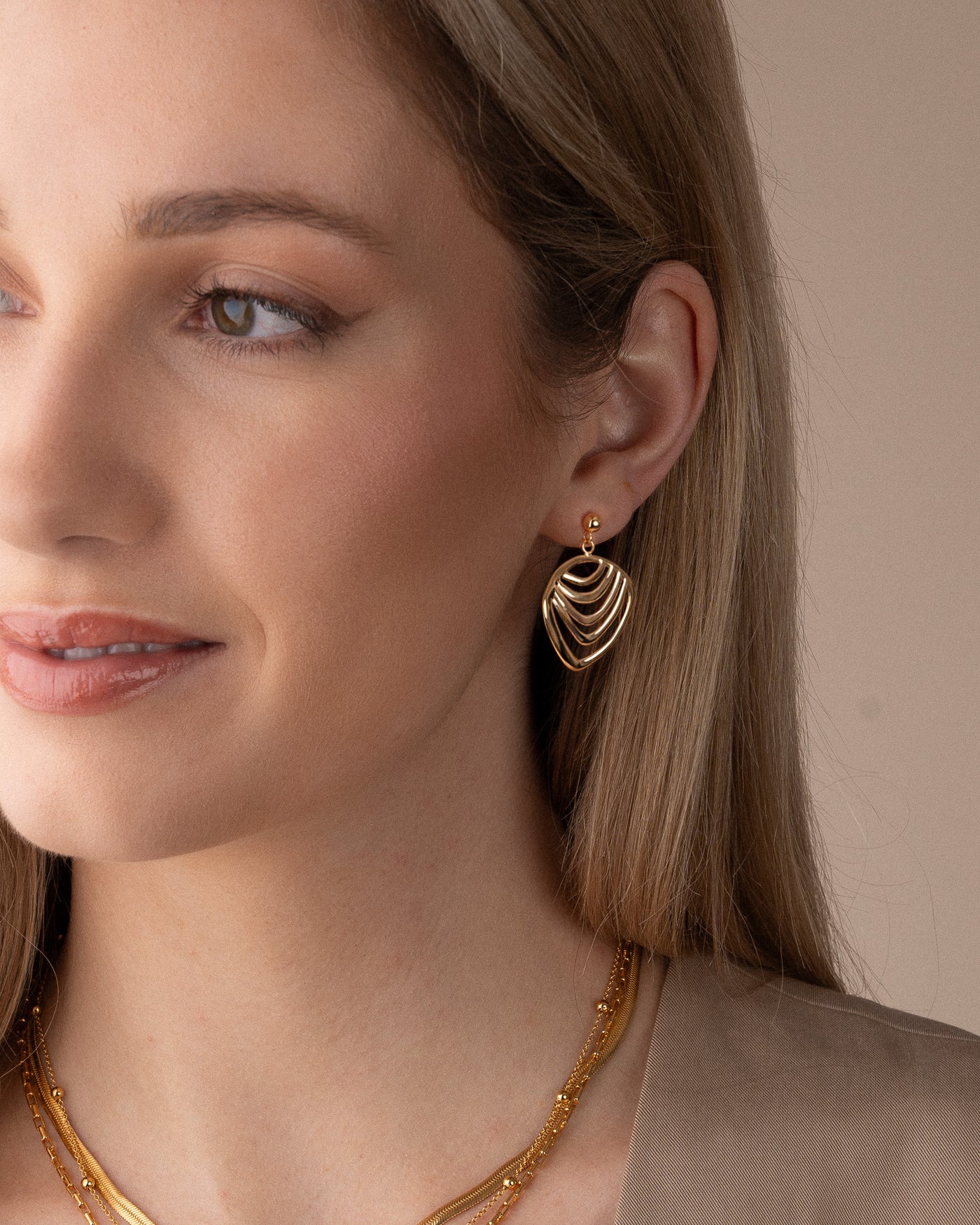 Gecko Hoops Earrings